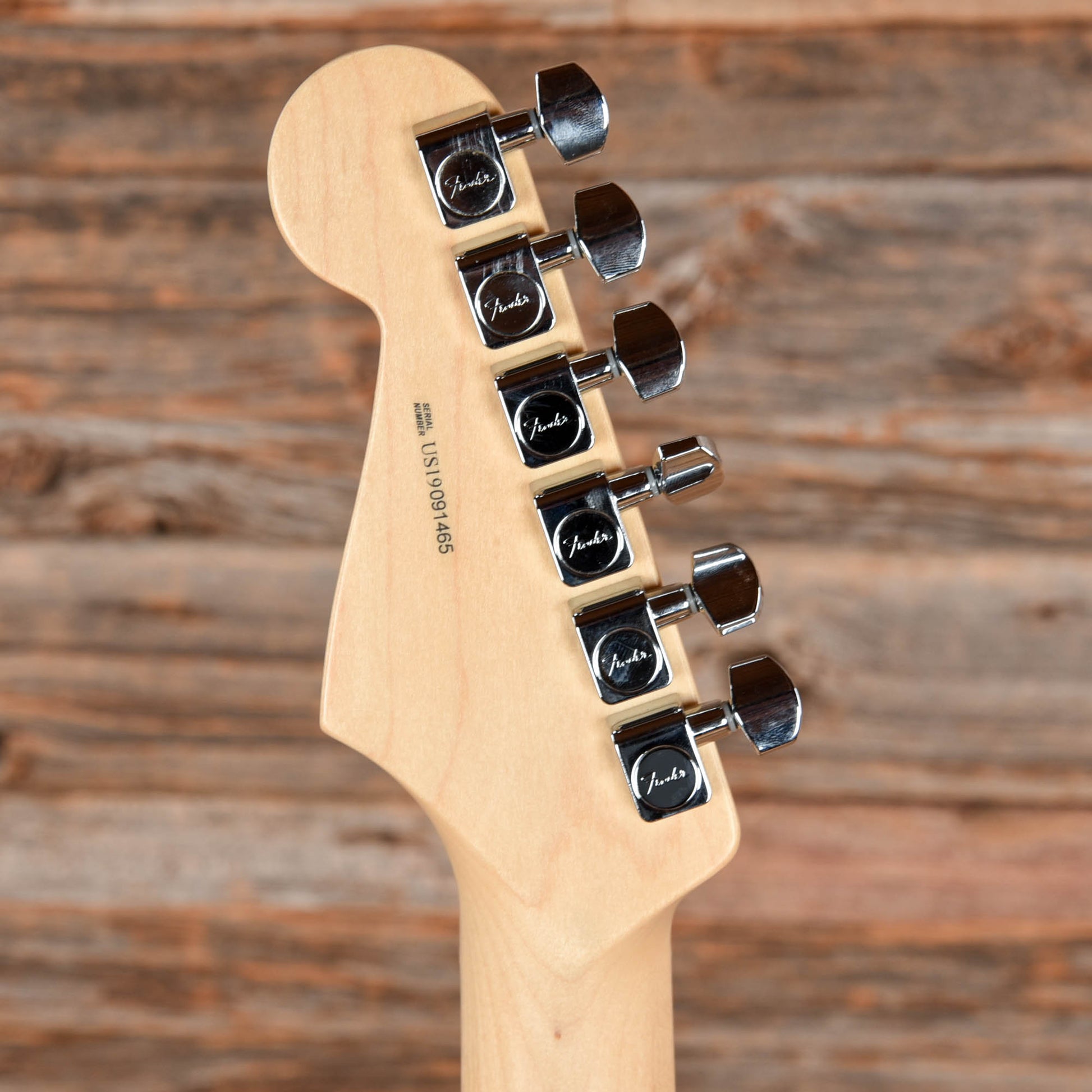 Fender American Professional Stratocaster Neck with American Standard Body Mystic Blue Electric Guitars / Solid Body