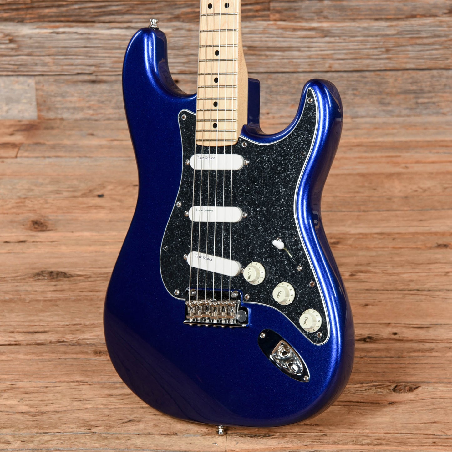 Fender American Professional Stratocaster Neck with American Standard Body Mystic Blue Electric Guitars / Solid Body