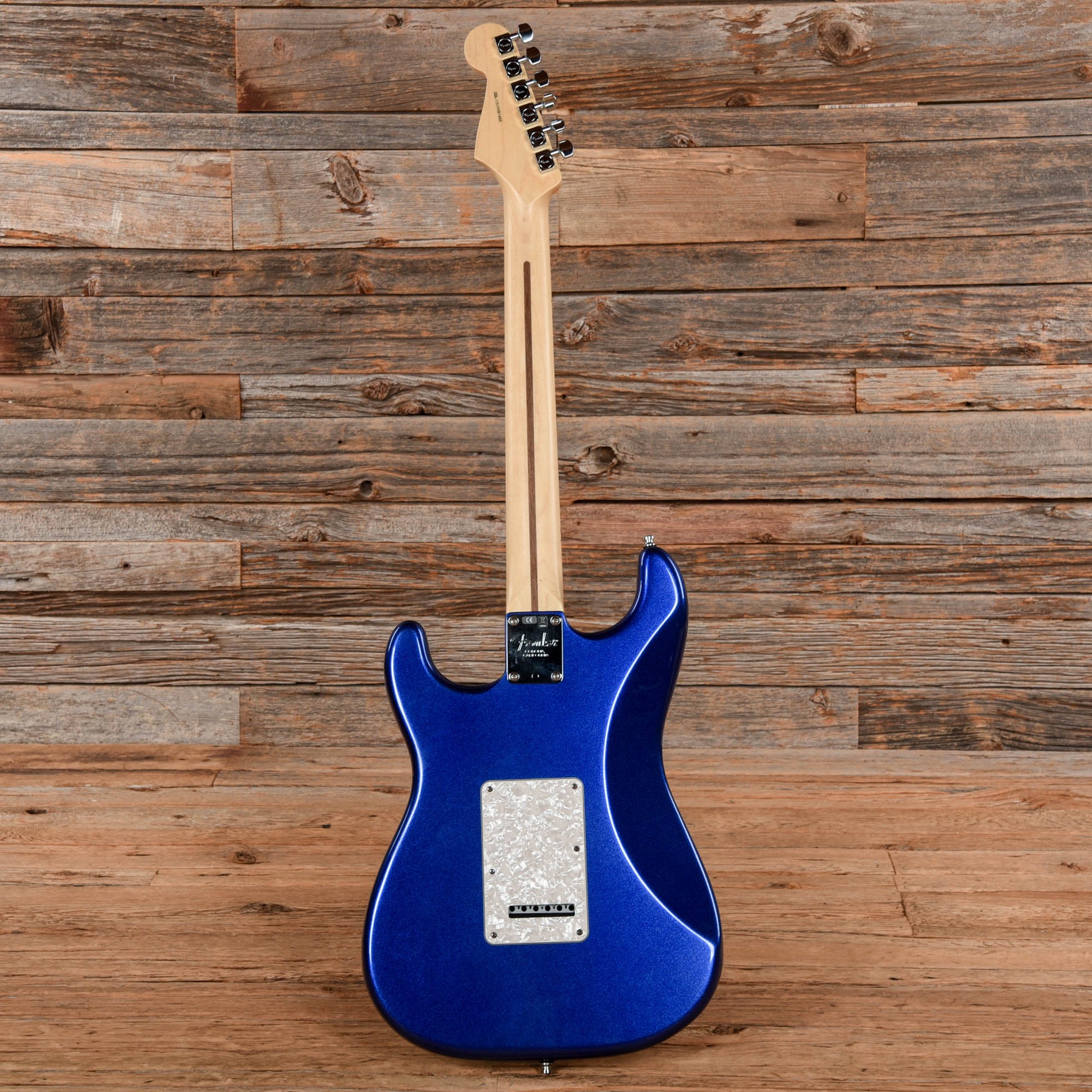 Fender American Professional Stratocaster Neck with American Standard Body Mystic Blue Electric Guitars / Solid Body