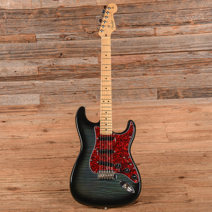 Fender American Professional Stratocaster Neck with Unknown Body Aqua Burst Electric Guitars / Solid Body