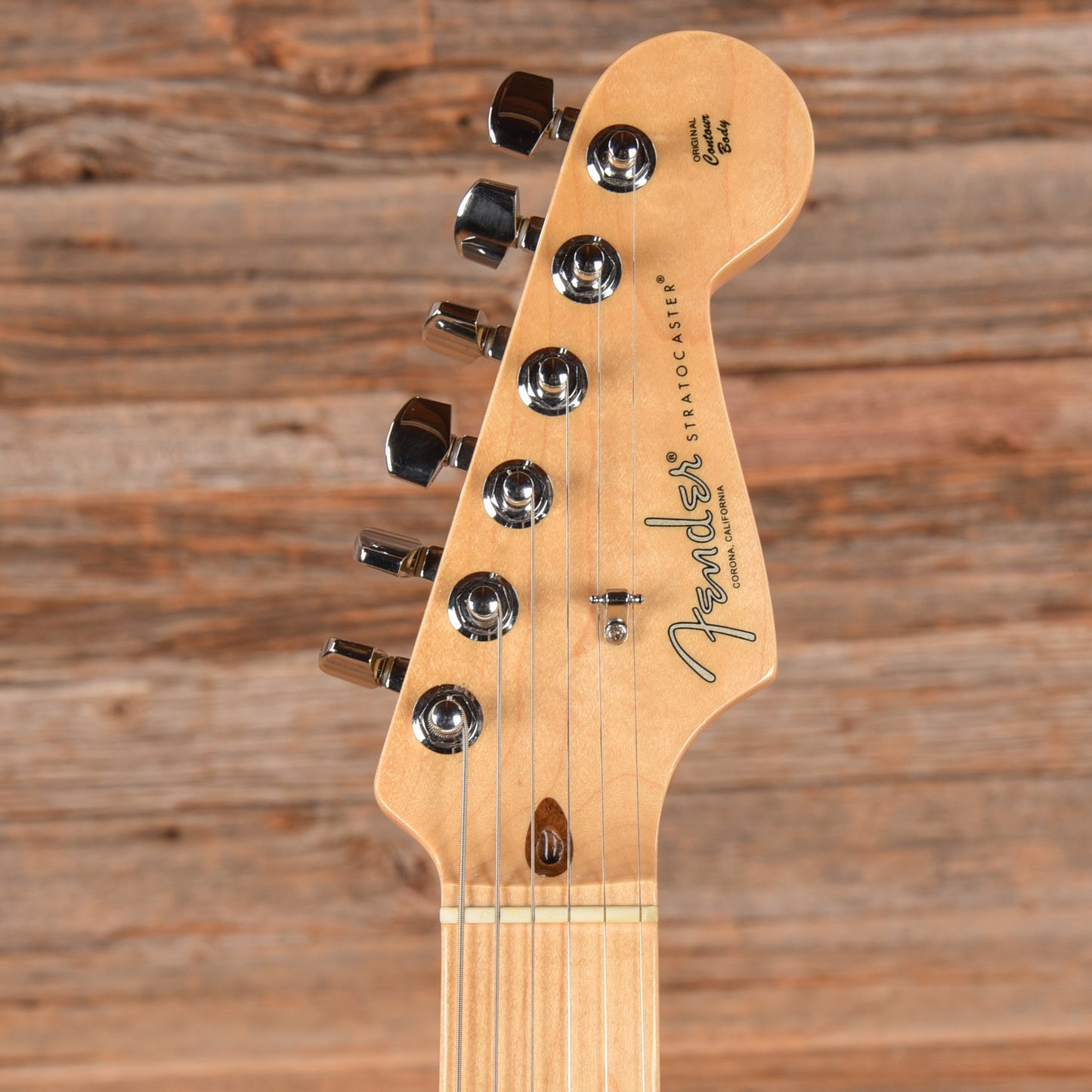 Fender American Professional Stratocaster Neck with Unknown Body Aqua Burst Electric Guitars / Solid Body