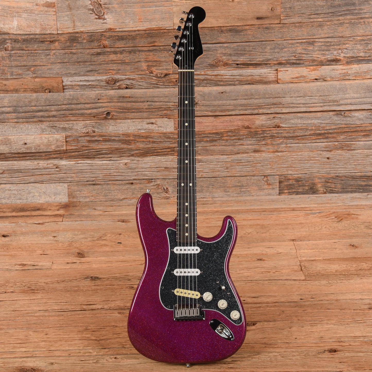 Fender American Professional Stratocaster Neck with Unknown Body Pink Sparkle 2019 Electric Guitars / Solid Body