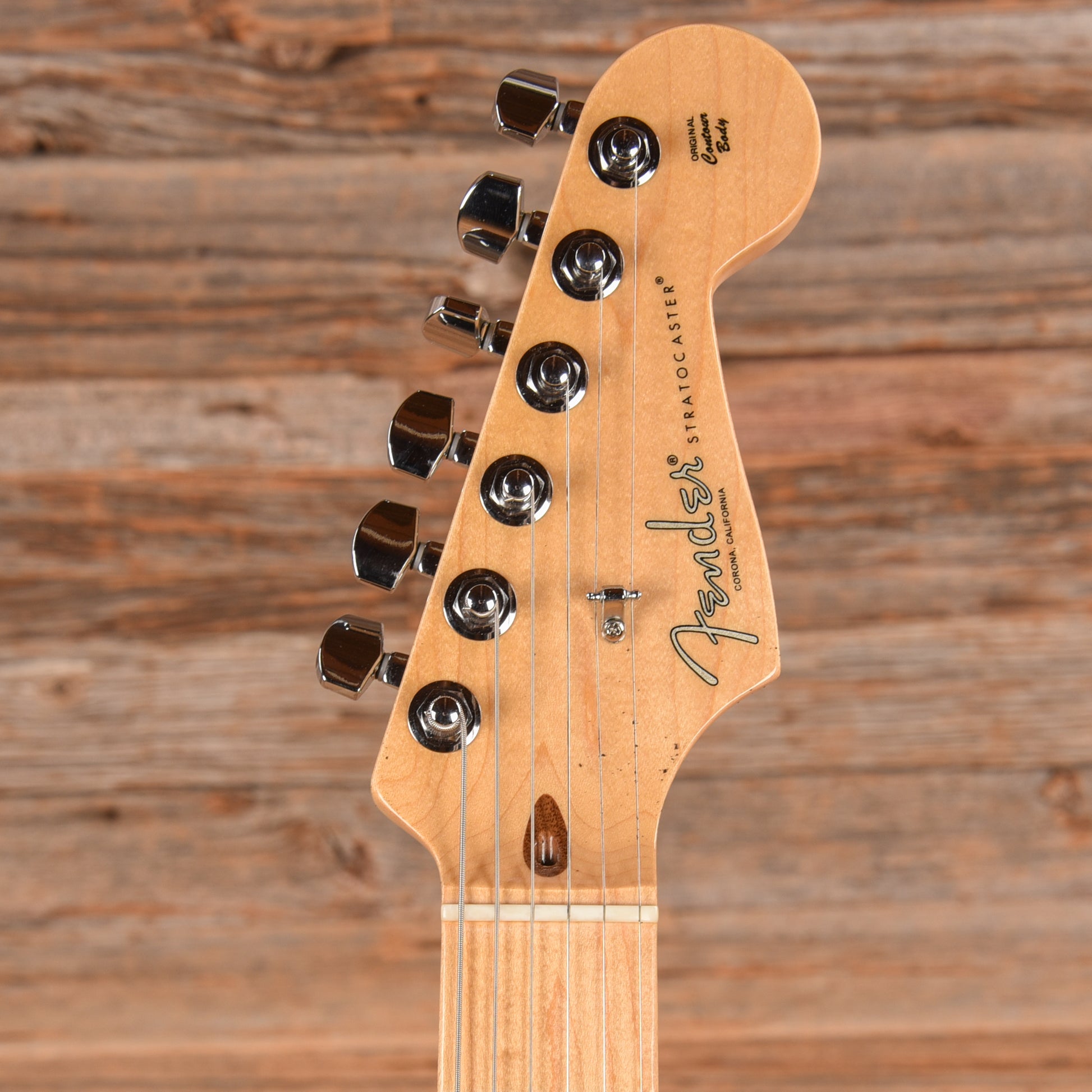 Fender American Professional Stratocaster Neck with Unknown Body Red Metallic Electric Guitars / Solid Body