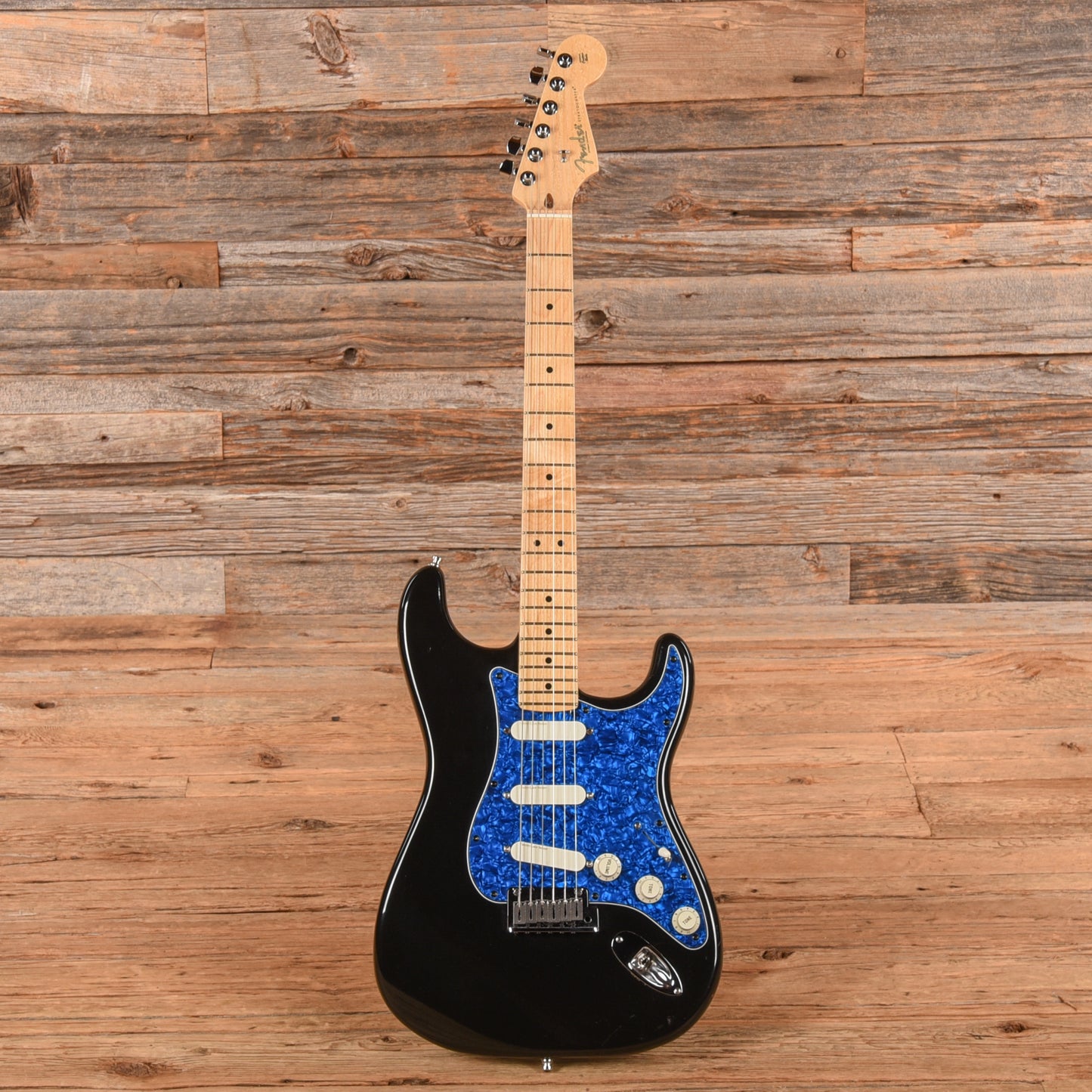 Fender American Professional Stratocaster Neck with Unknown Fender Body Black 2019 Electric Guitars / Solid Body