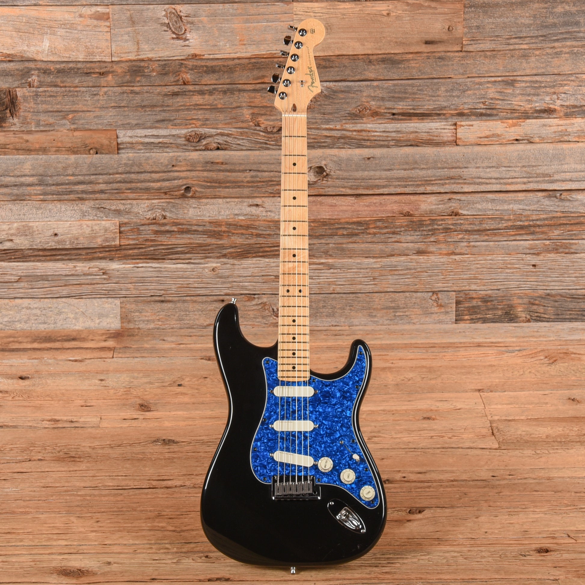 Fender American Professional Stratocaster Neck with Unknown Fender Body Black 2019 Electric Guitars / Solid Body