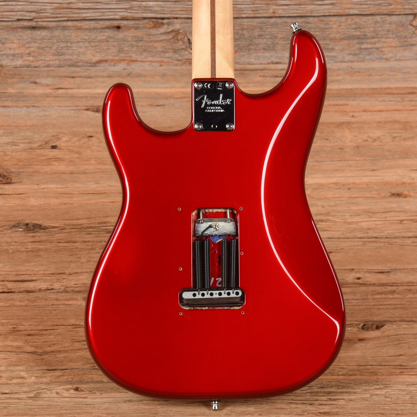 Fender American Professional Stratocaster Neck with Unknown Fender Body Candy Apple Red Electric Guitars / Solid Body