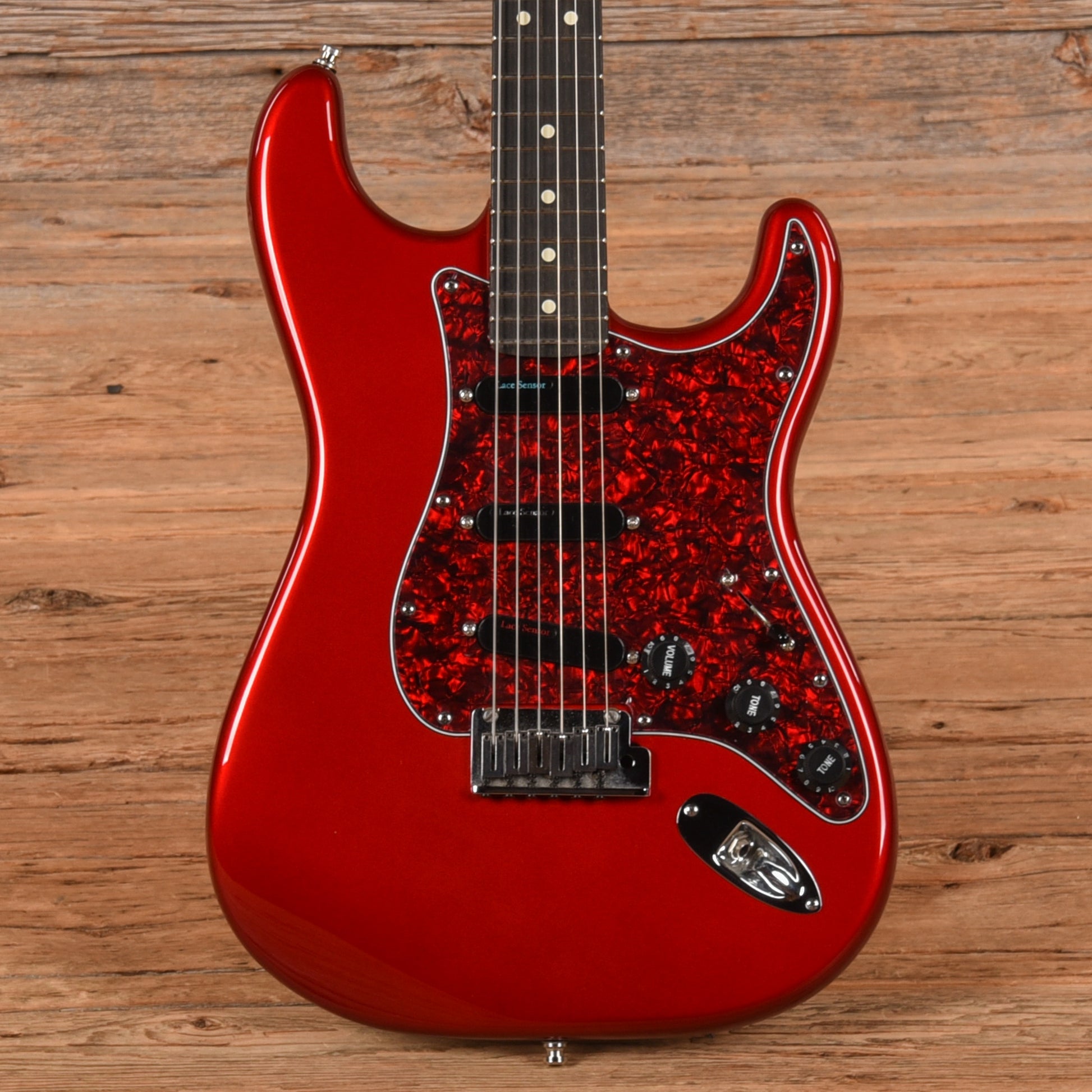 Fender American Professional Stratocaster Neck with Unknown Fender Body Candy Apple Red Electric Guitars / Solid Body