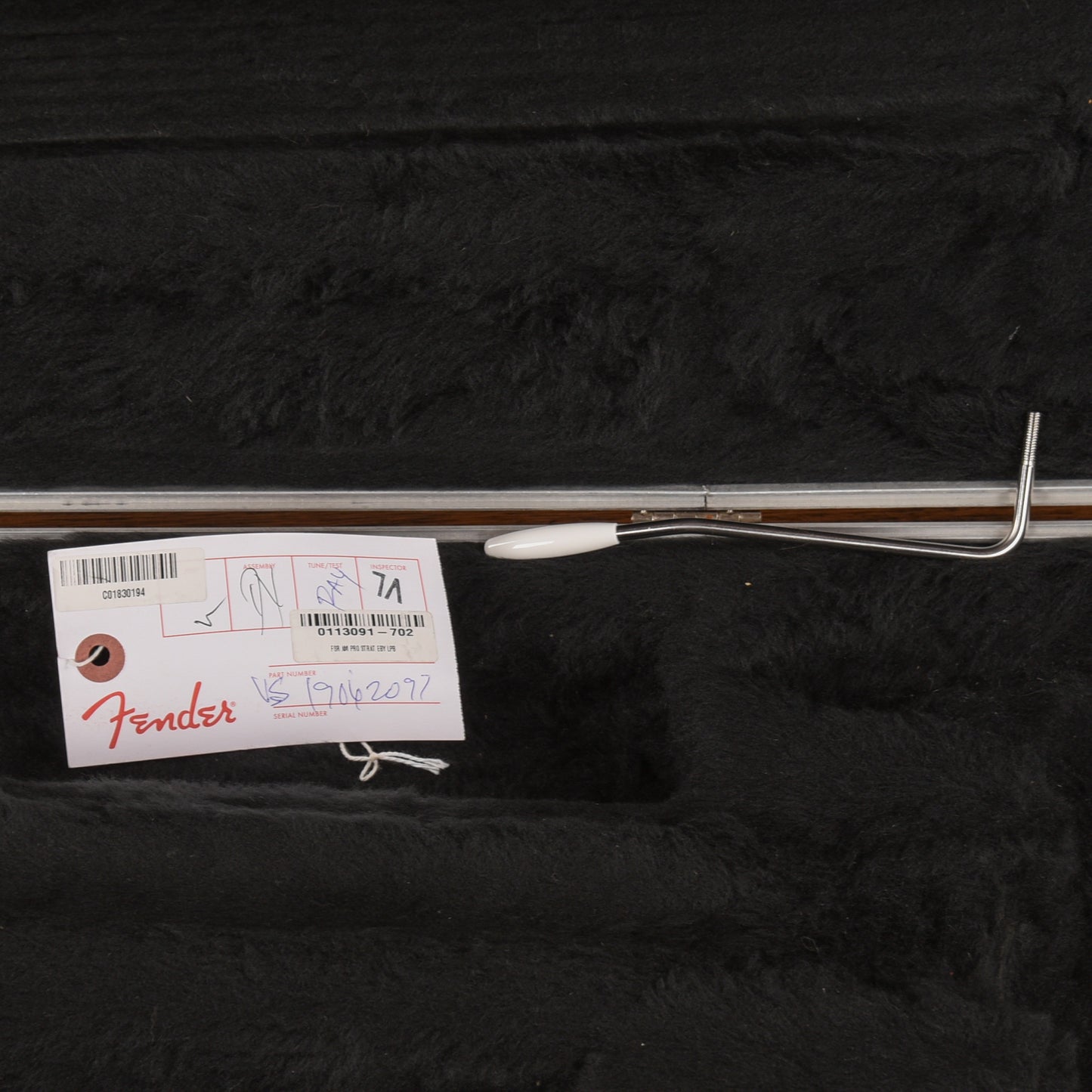 Fender American Professional Stratocaster Neck with Unknown Fender Body Pewter Electric Guitars / Solid Body