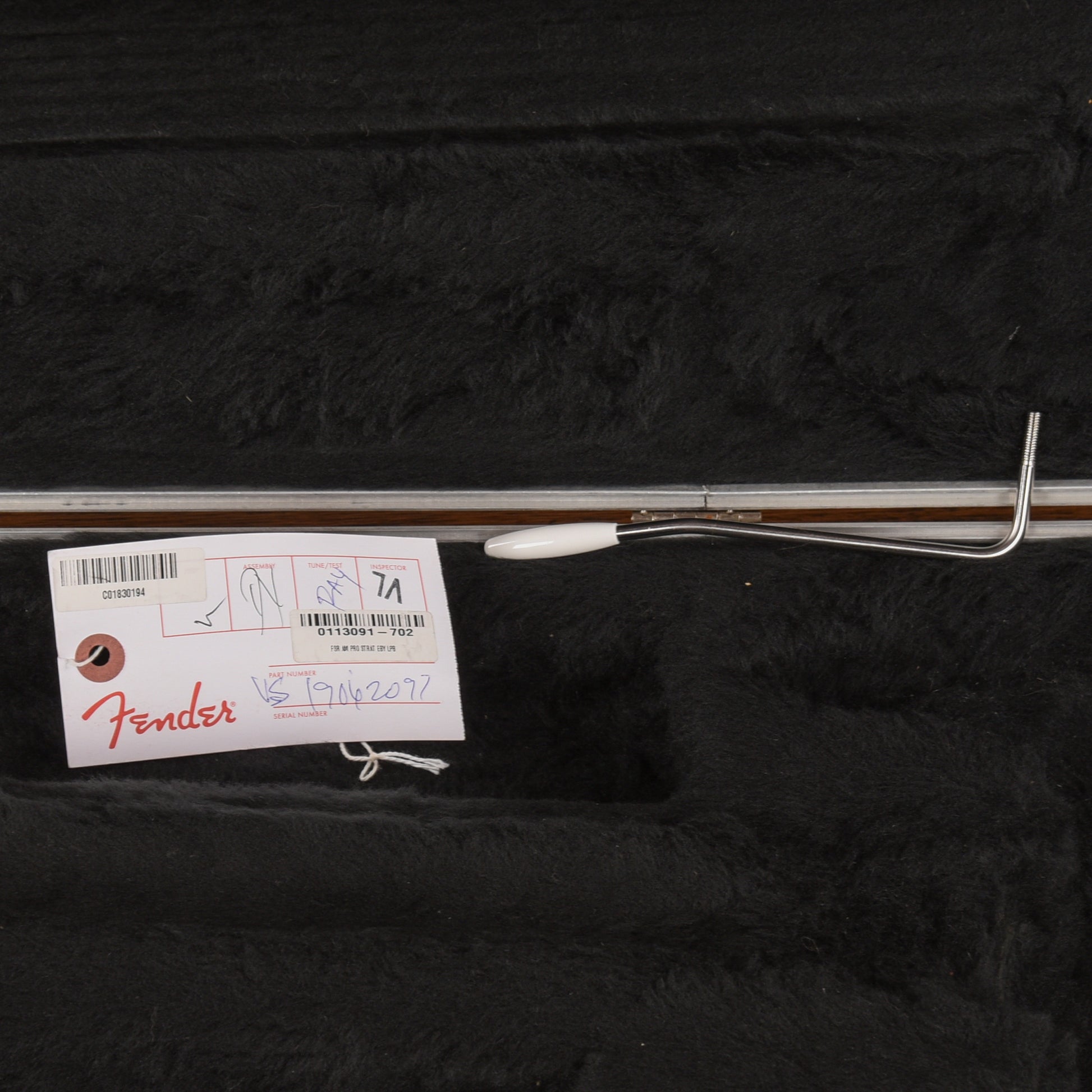 Fender American Professional Stratocaster Neck with Unknown Fender Body Pewter Electric Guitars / Solid Body