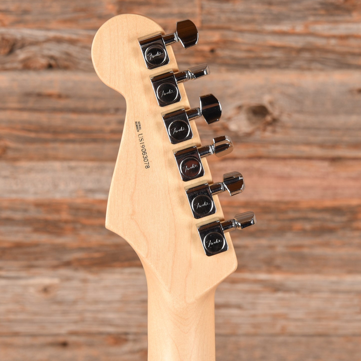 Fender American Professional Stratocaster Neck with Unknown Fender Body Transparent Blue Electric Guitars / Solid Body
