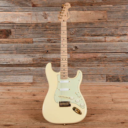 Fender American Professional Stratocaster with Unknown Fender Body Olympic White Electric Guitars / Solid Body