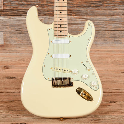 Fender American Professional Stratocaster with Unknown Fender Body Olympic White Electric Guitars / Solid Body