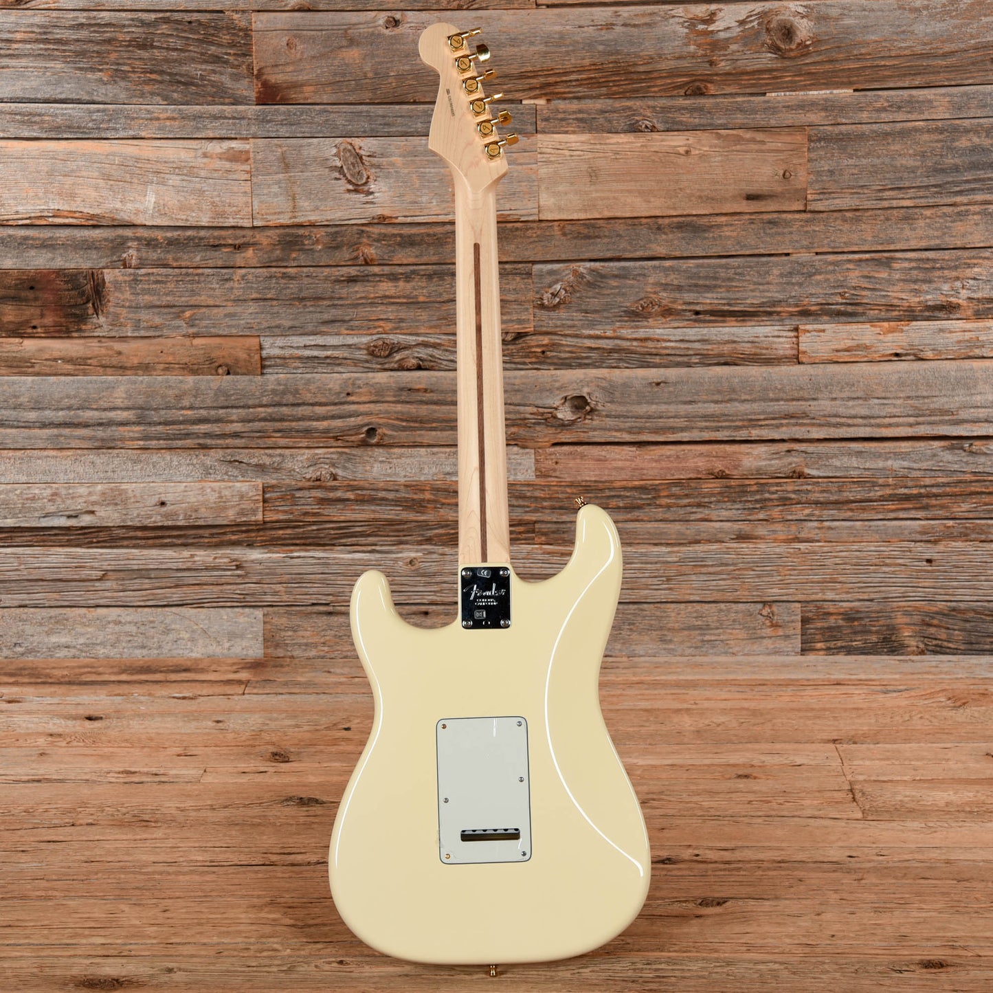 Fender American Professional Stratocaster with Unknown Fender Body Olympic White Electric Guitars / Solid Body