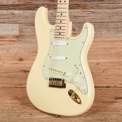 Fender American Professional Stratocaster with Unknown Fender Body Olympic White Electric Guitars / Solid Body