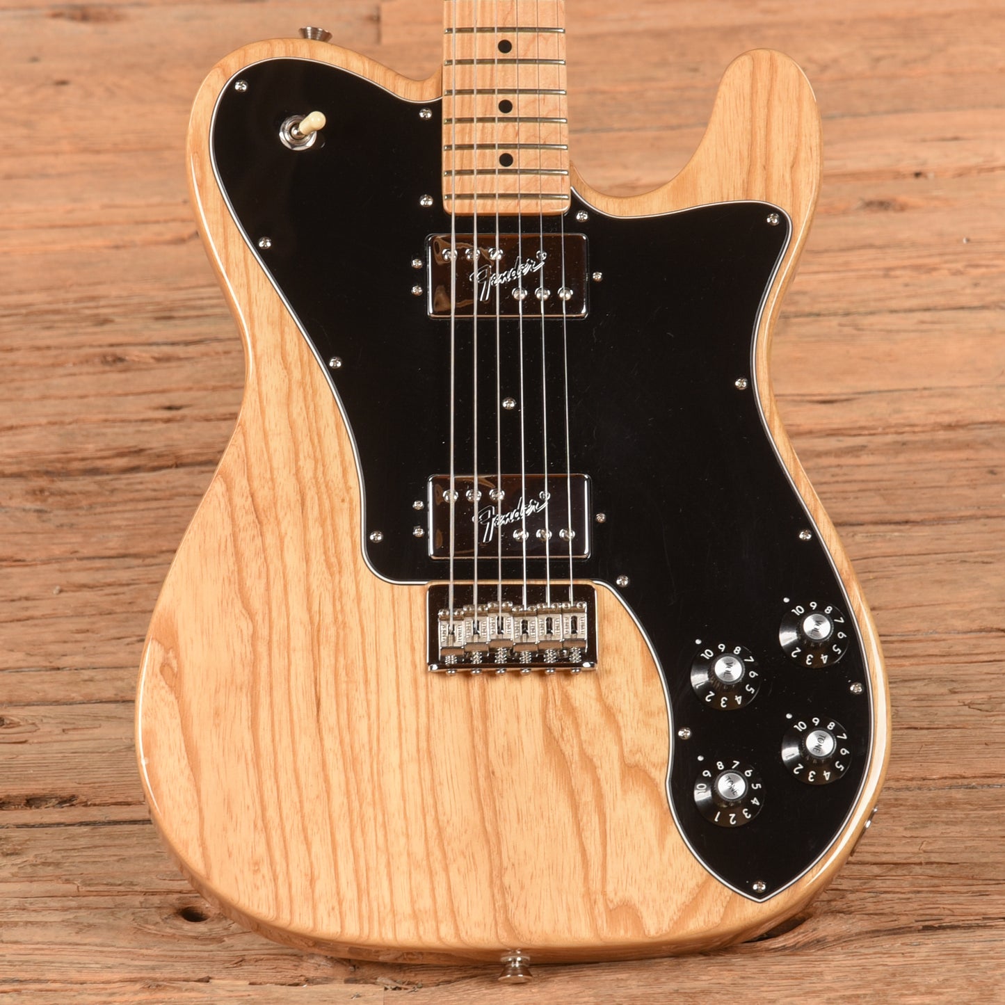 Fender American Professional Telecaster Deluxe Natural 2018 Electric Guitars / Solid Body