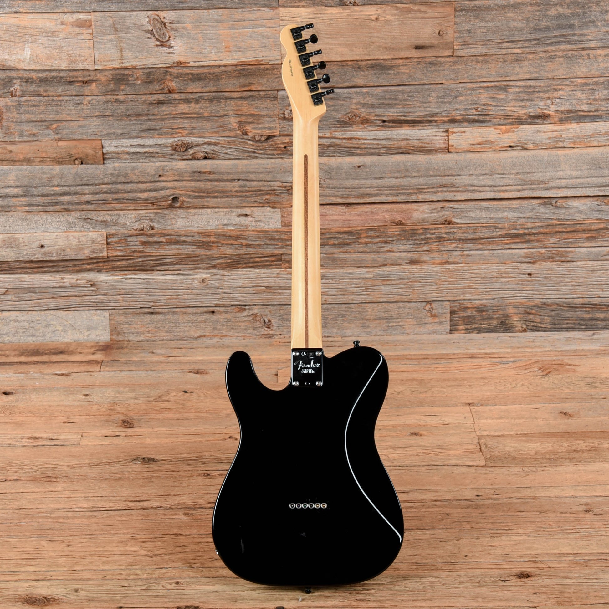 Fender American Professional Telecaster Neck with American Professional Telecaster Deluxe Body Black Electric Guitars / Solid Body