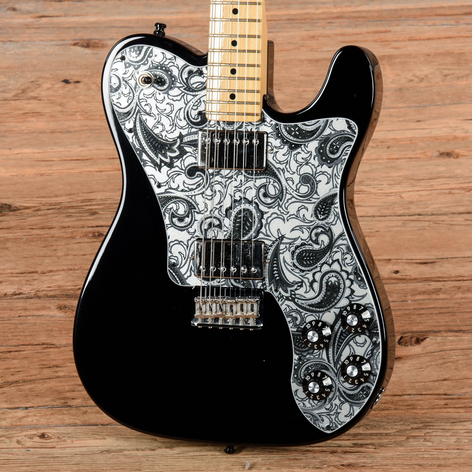 Fender American Professional Telecaster Neck with American Professional Telecaster Deluxe Body Black Electric Guitars / Solid Body