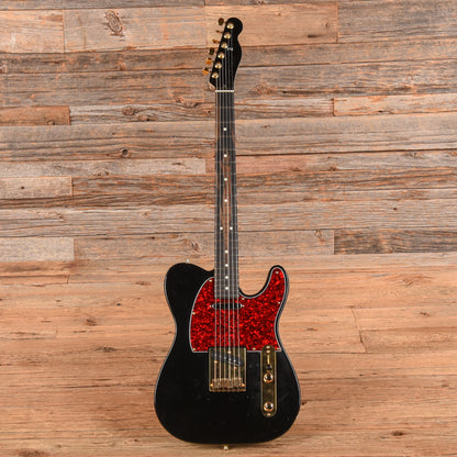 Fender American Professional Telecaster Neck with Unknown Fender Body Black Refin Electric Guitars / Solid Body