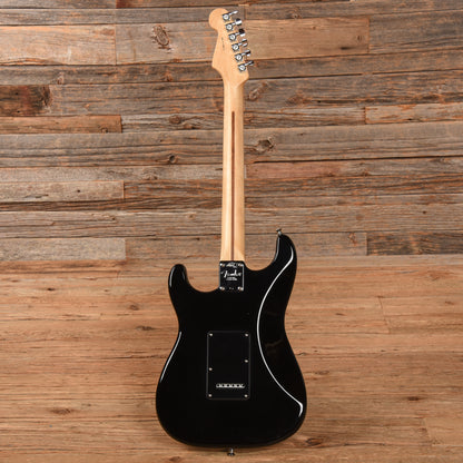Fender American QMT Stratocaster with Pale Moon Ebony Fretboard Transparent Black 2019 Electric Guitars / Solid Body