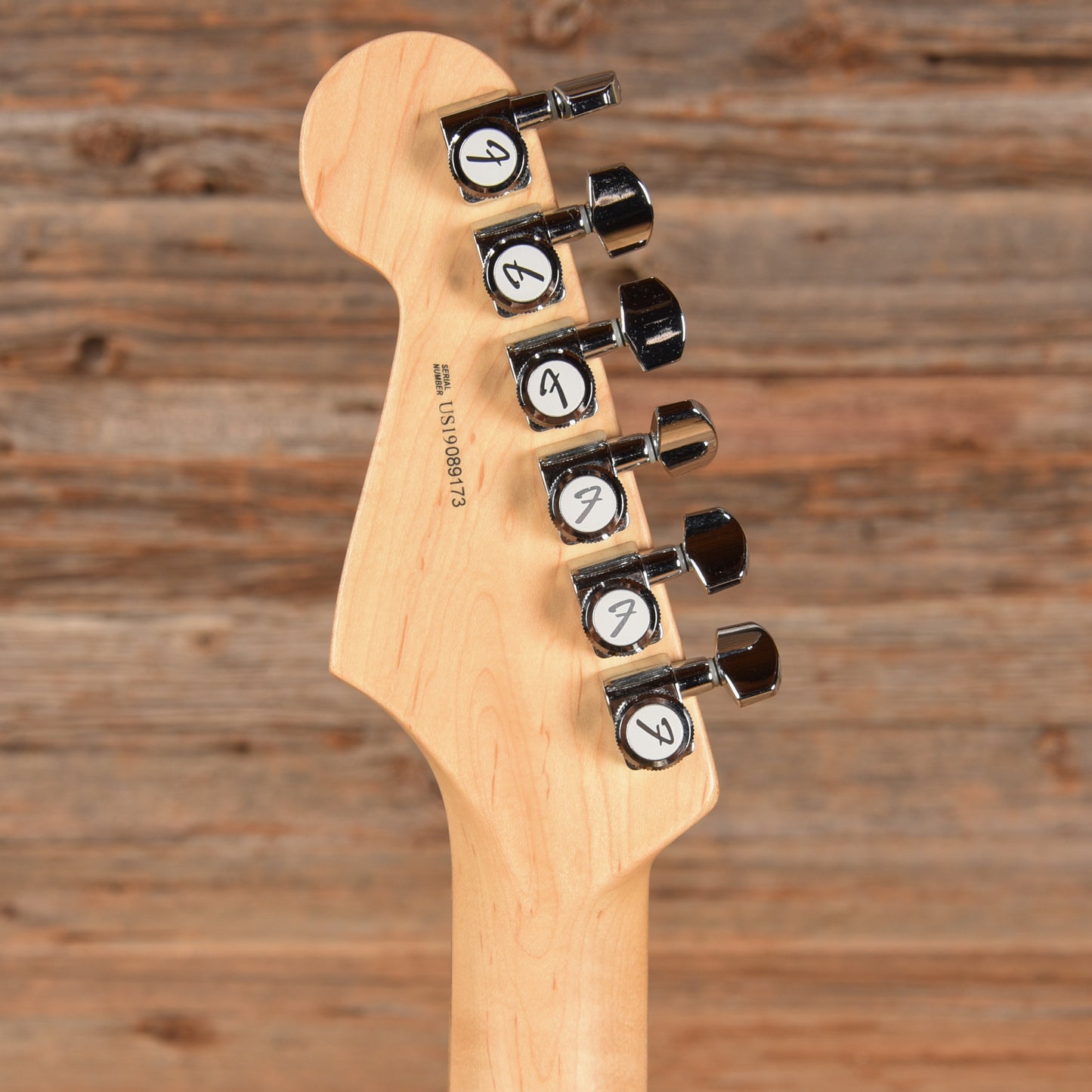Fender American QMT Stratocaster with Pale Moon Ebony Fretboard Transparent Black 2019 Electric Guitars / Solid Body