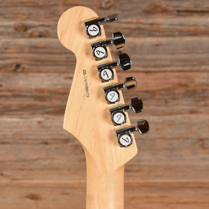 Fender American QMT Stratocaster with Pale Moon Ebony Fretboard Transparent Black 2019 Electric Guitars / Solid Body