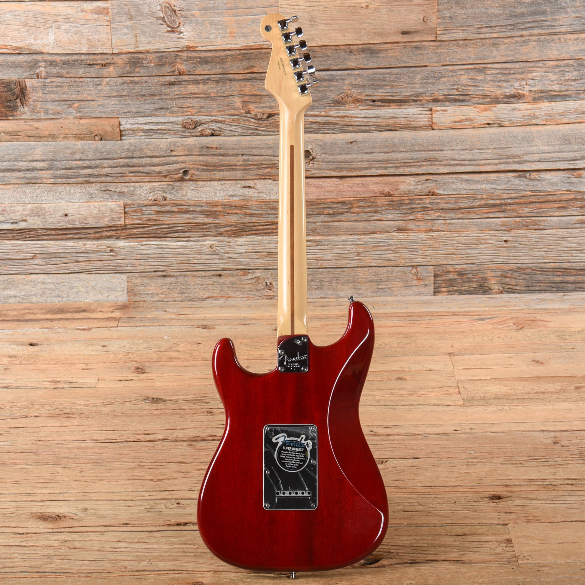 Fender American Select Mahogany Stratocaster HSS Crimson Red 2006 Electric Guitars / Solid Body