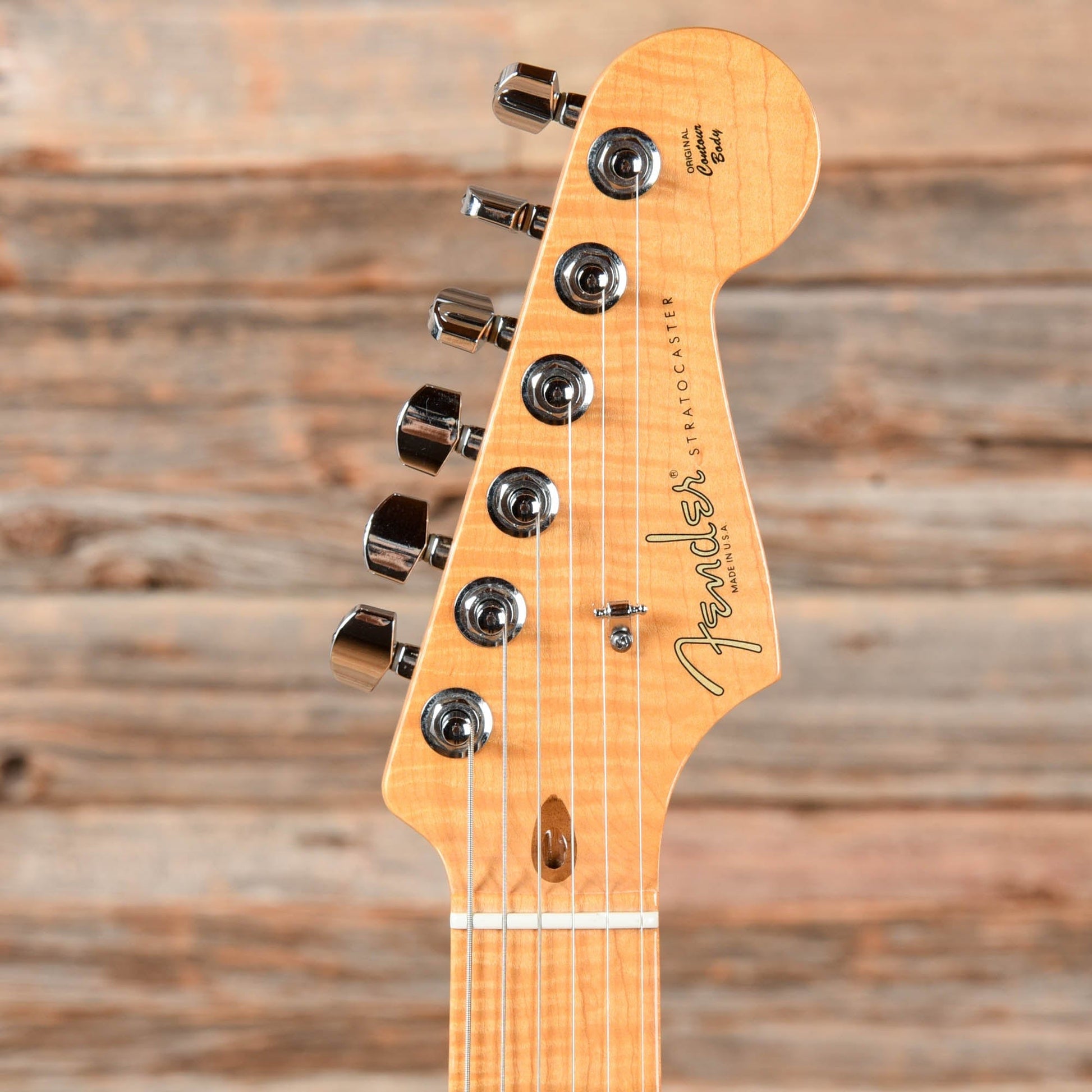 Fender American Select Stratocaster Dark Cherry Burst 2011 Electric Guitars / Solid Body