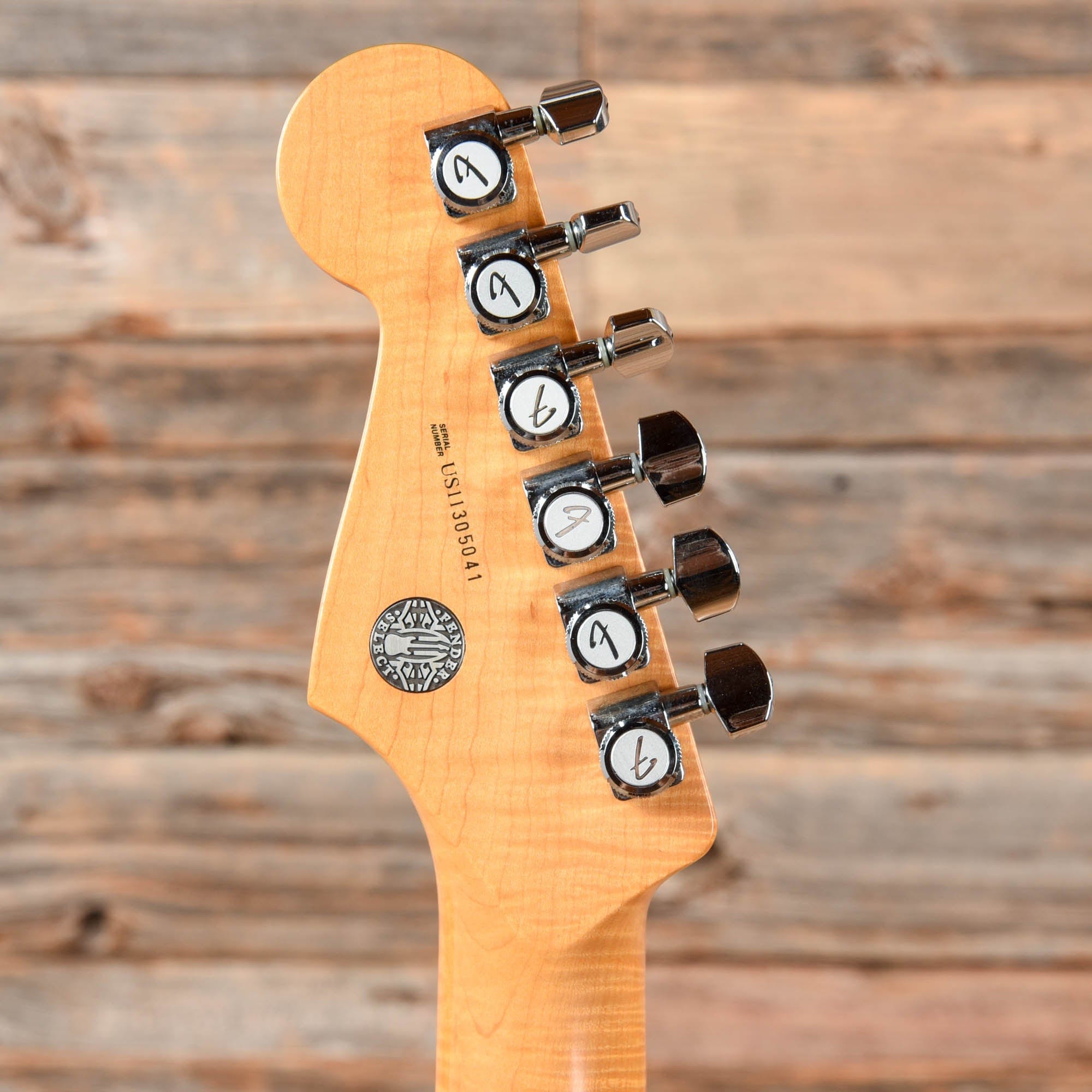 Fender American Select Stratocaster Dark Cherry Burst 2011 Electric Guitars / Solid Body