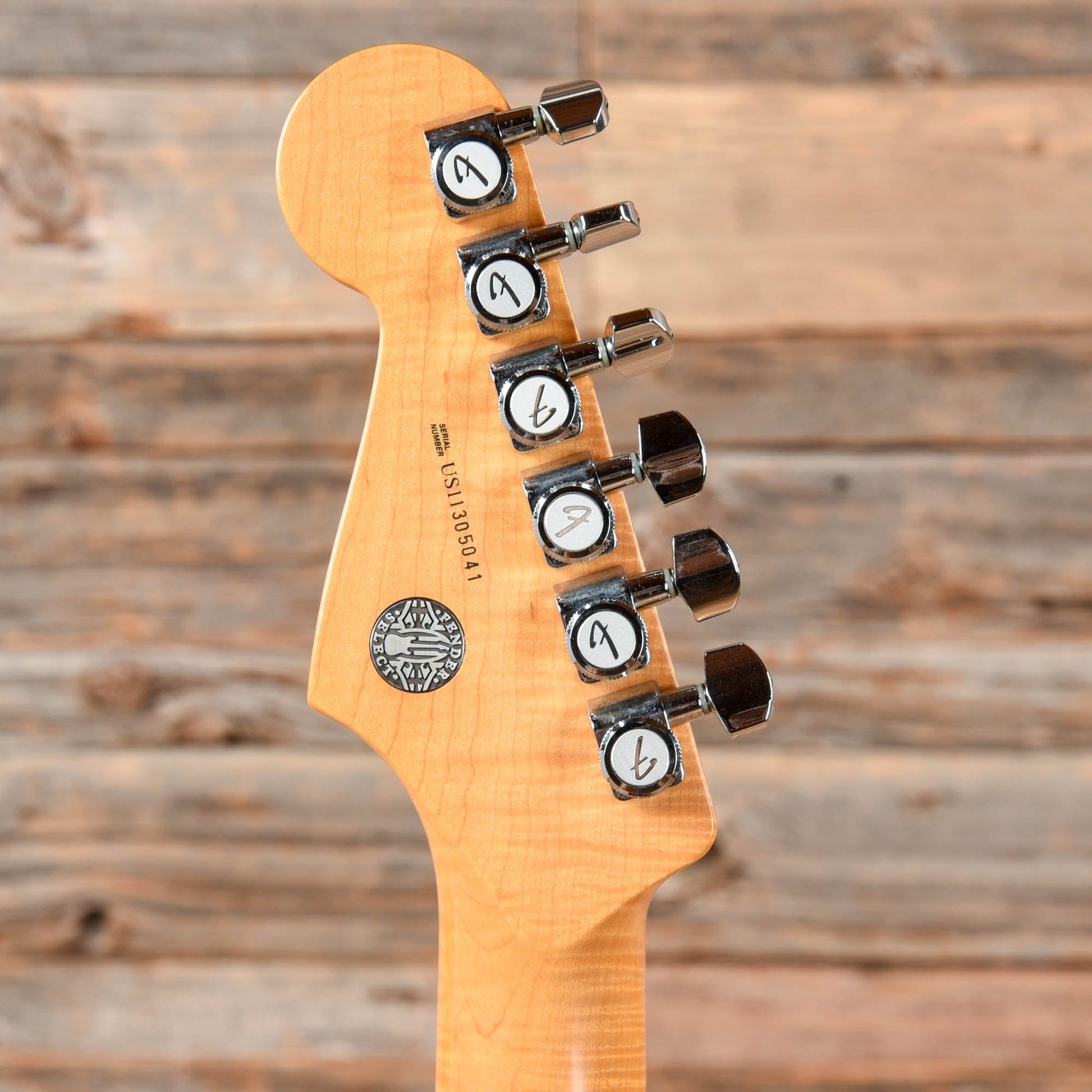 Fender American Select Stratocaster Dark Cherry Burst 2011 Electric Guitars / Solid Body