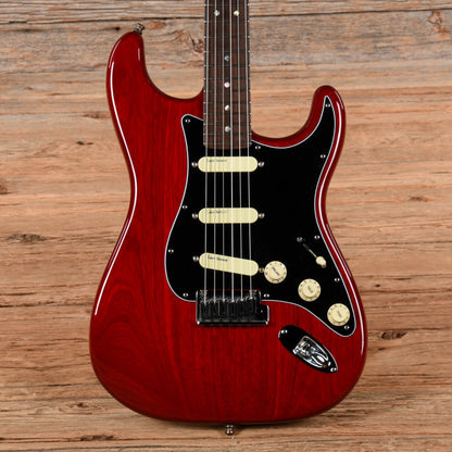 Fender American Select Stratocaster HSS Crimson Red Transparent 2008 Electric Guitars / Solid Body