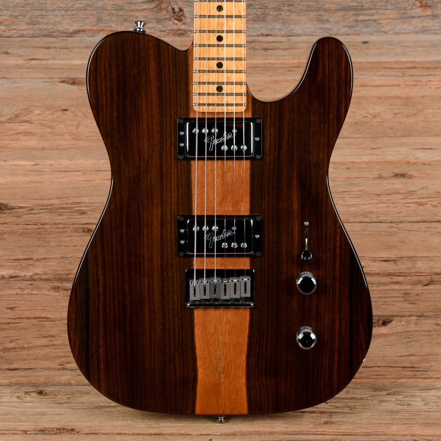 Fender American Select Telecaster HH Blackwood Brown 2013 Electric Guitars / Solid Body