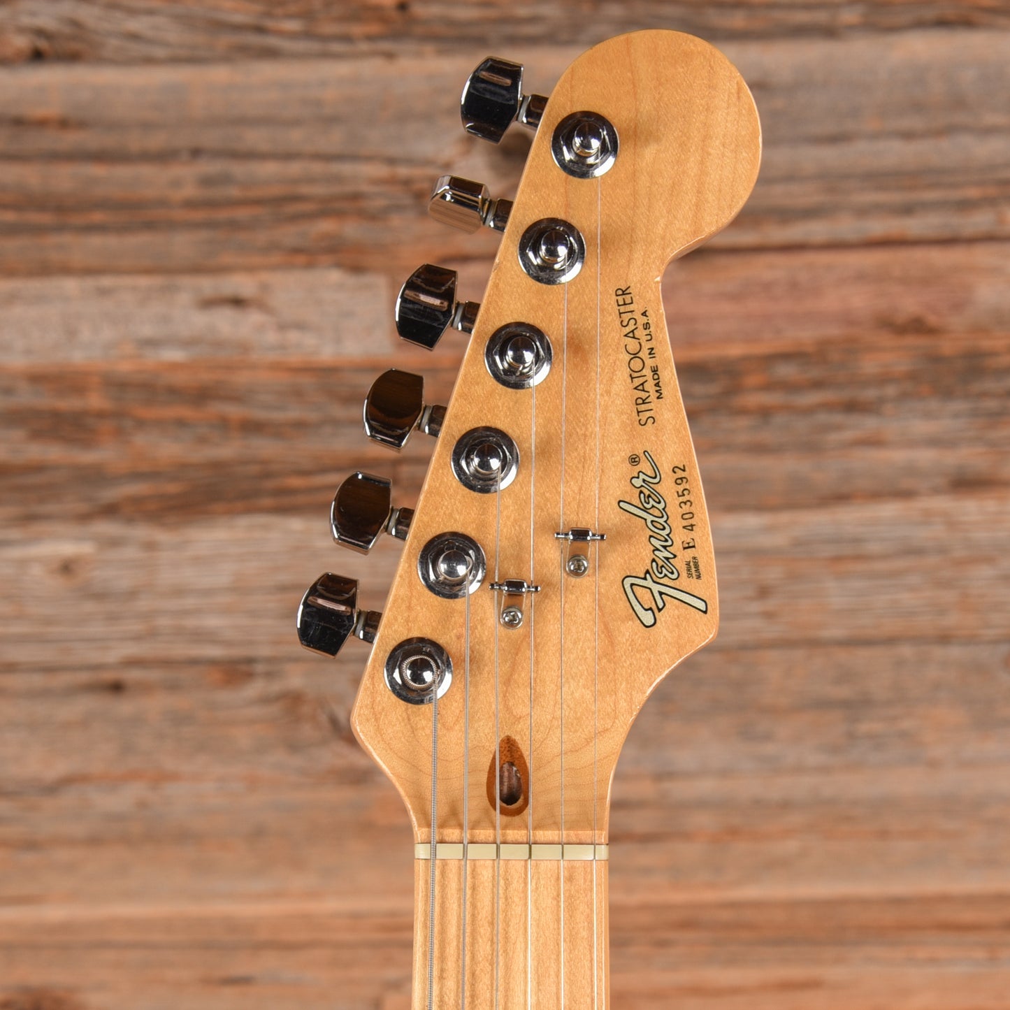 Fender American Series Stratocaster Black 1984 Electric Guitars / Solid Body