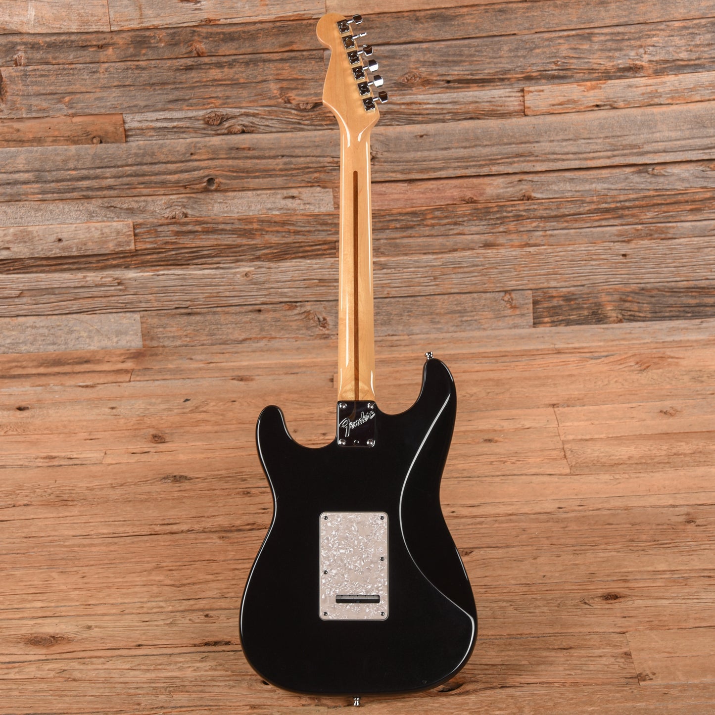 Fender American Series Stratocaster Black 1984 Electric Guitars / Solid Body