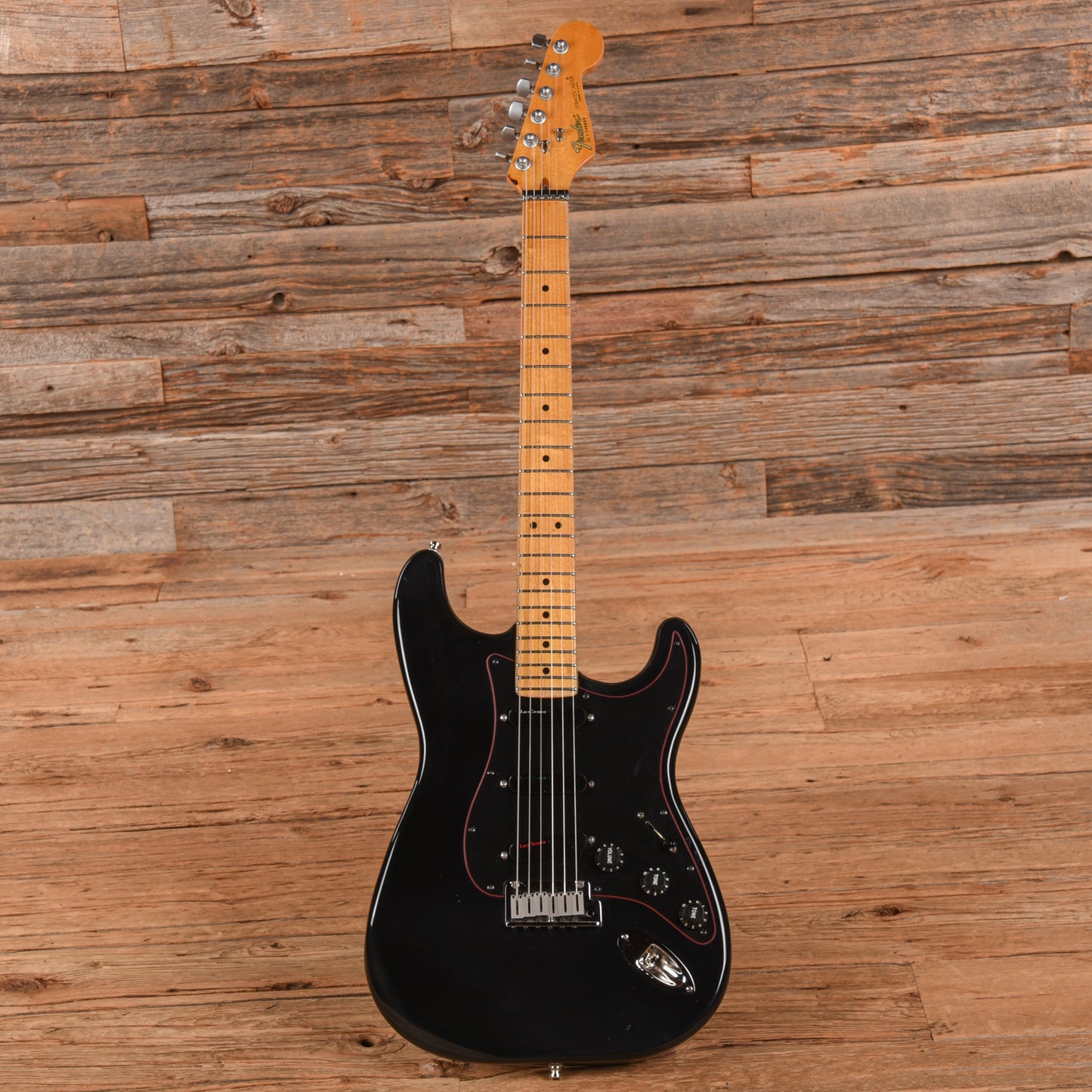 Fender American Series Stratocaster Black 1987 Electric Guitars / Solid Body