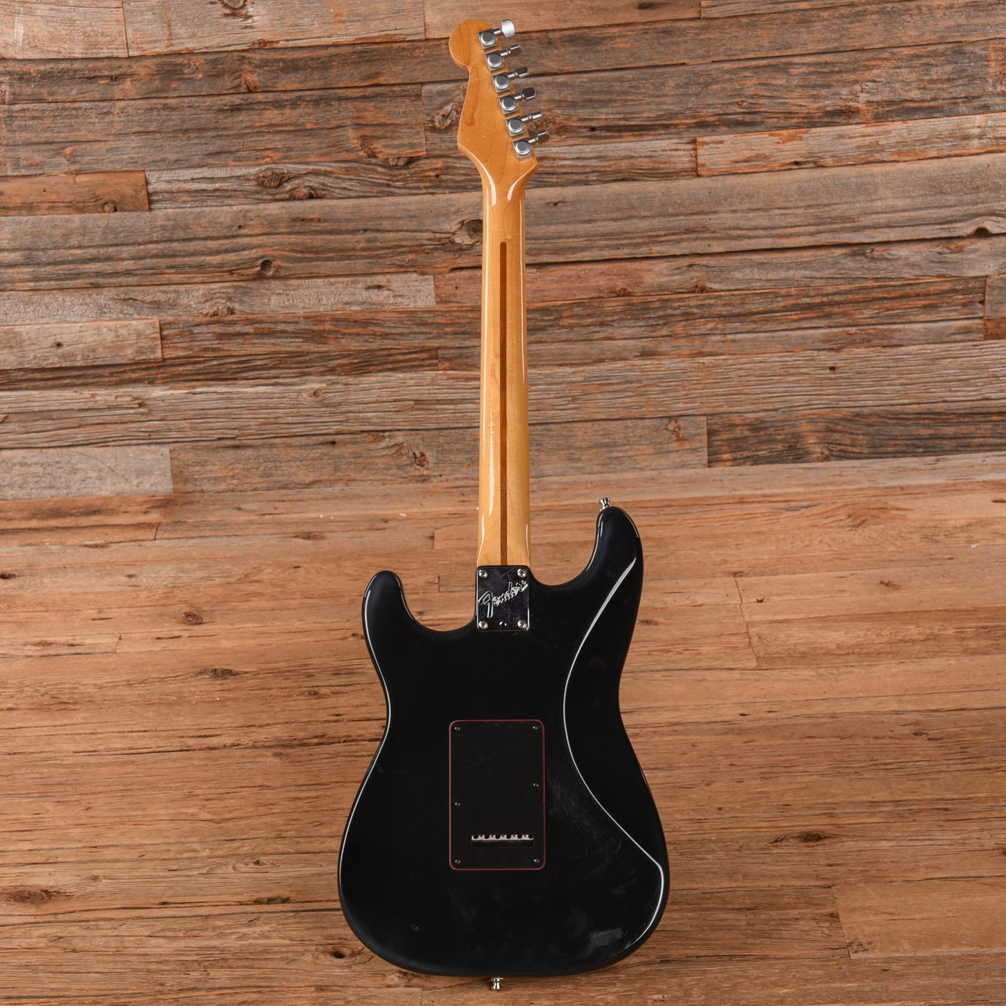 Fender American Series Stratocaster Black 1987 Electric Guitars / Solid Body
