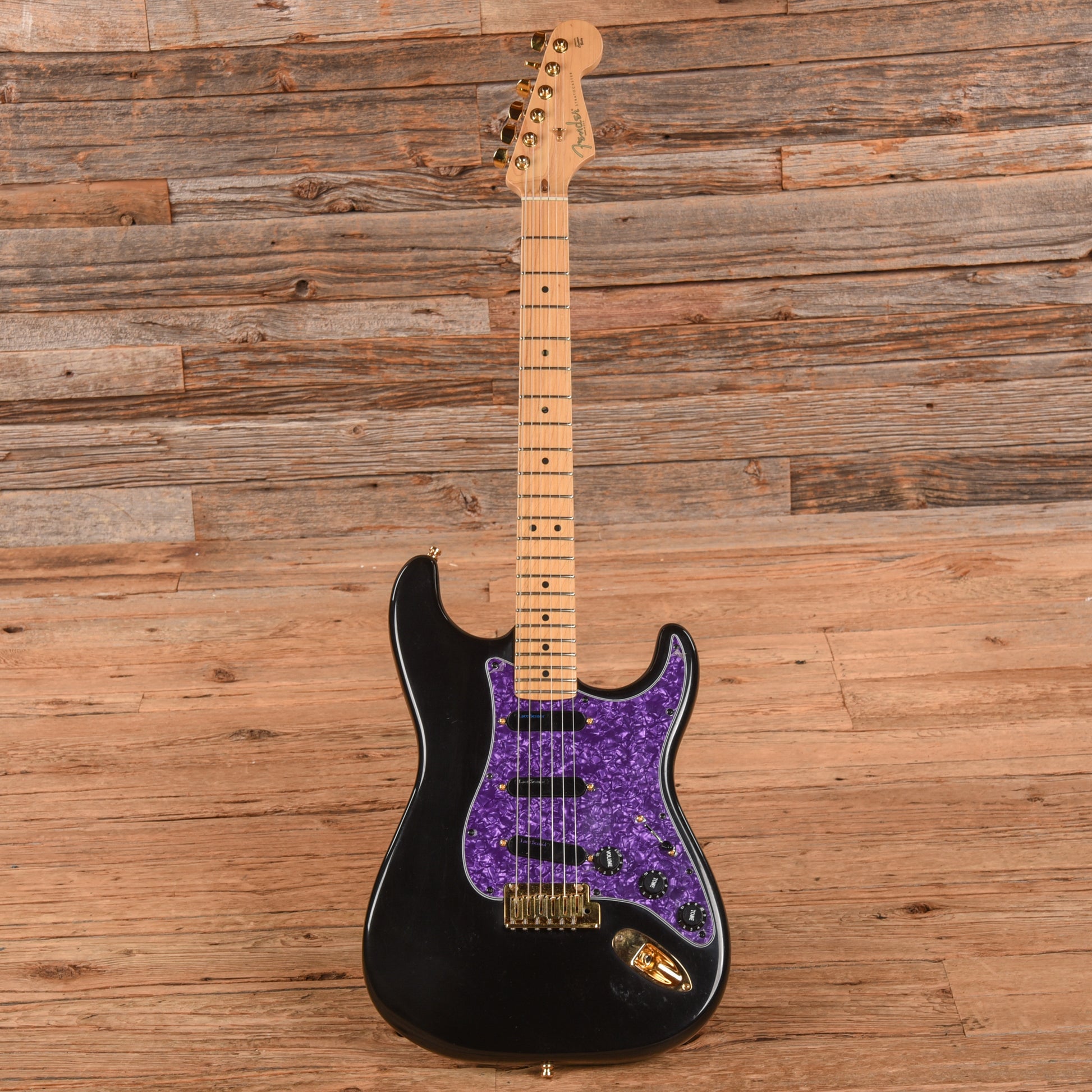 Fender American Series Stratocaster Black 2000 Electric Guitars / Solid Body