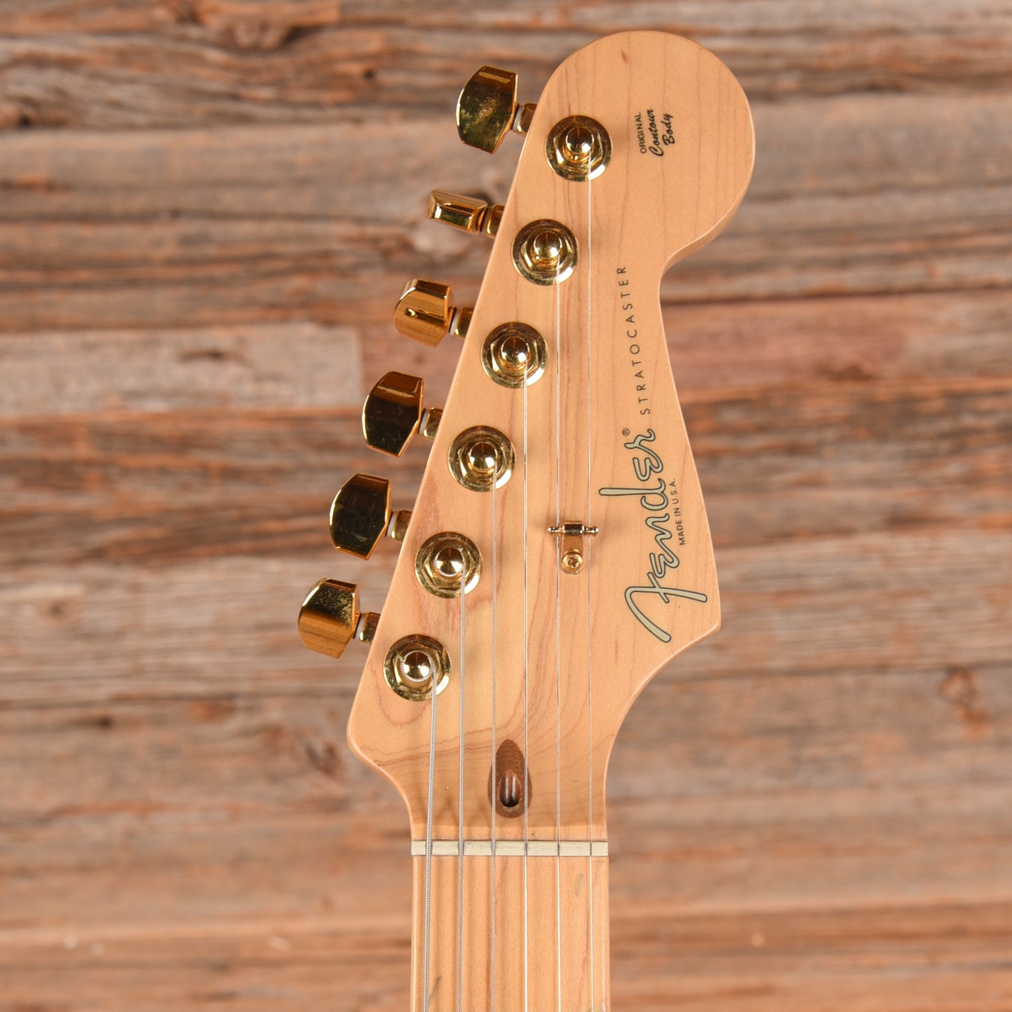 Fender American Series Stratocaster Black 2000 Electric Guitars / Solid Body