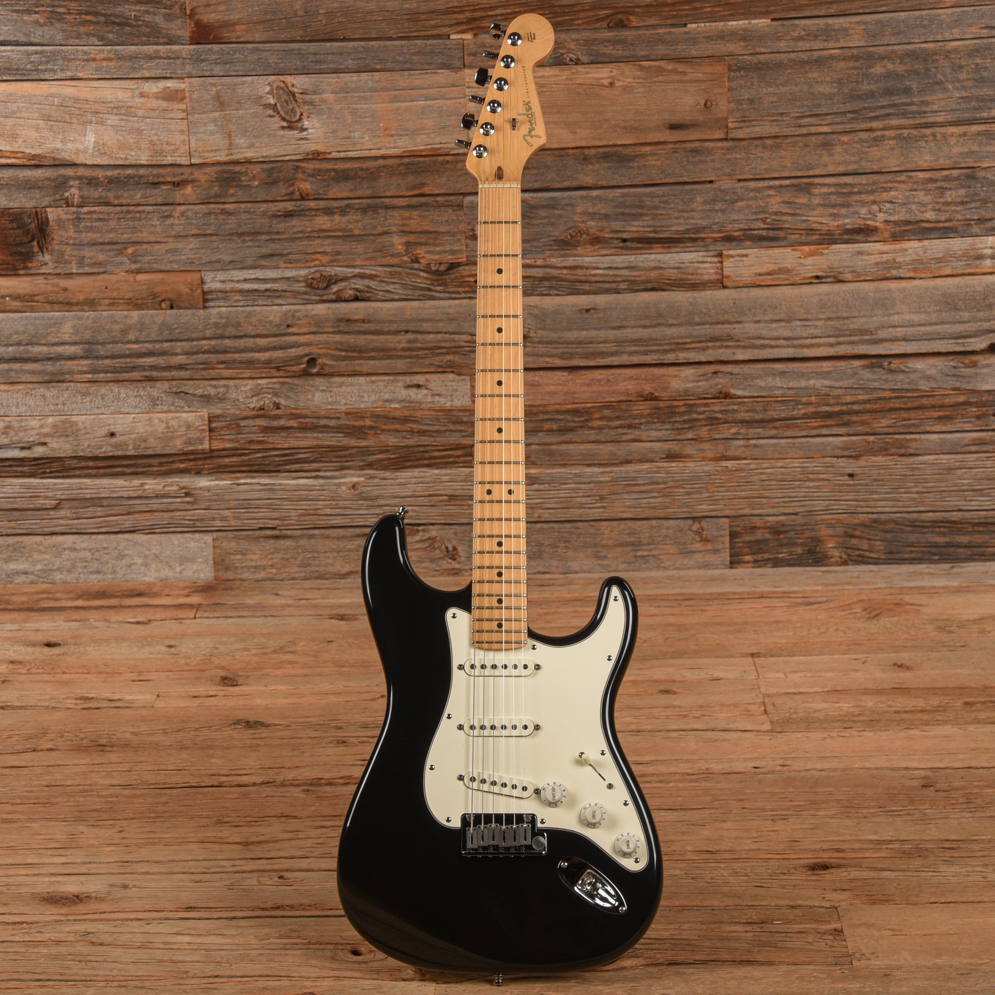 Fender American Series Stratocaster Black 2001 Electric Guitars / Solid Body