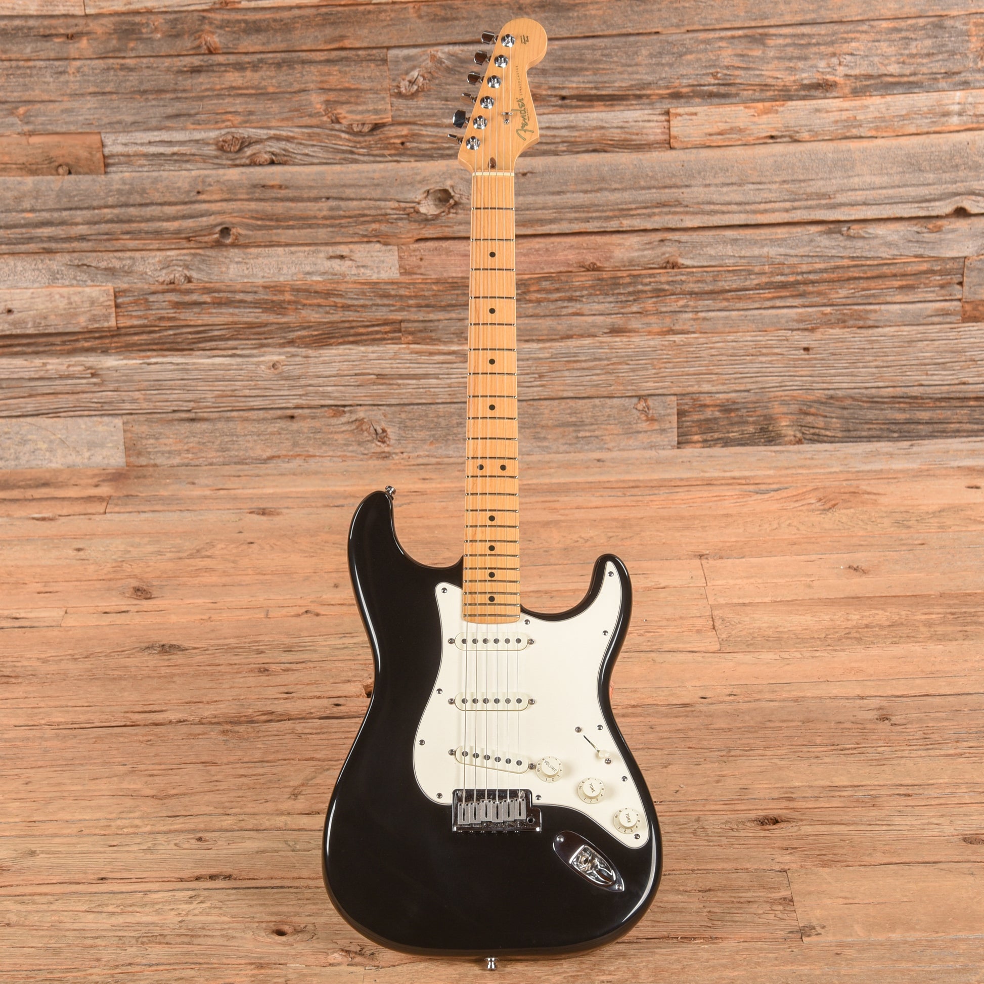 Fender American Series Stratocaster Black 2001 Electric Guitars / Solid Body