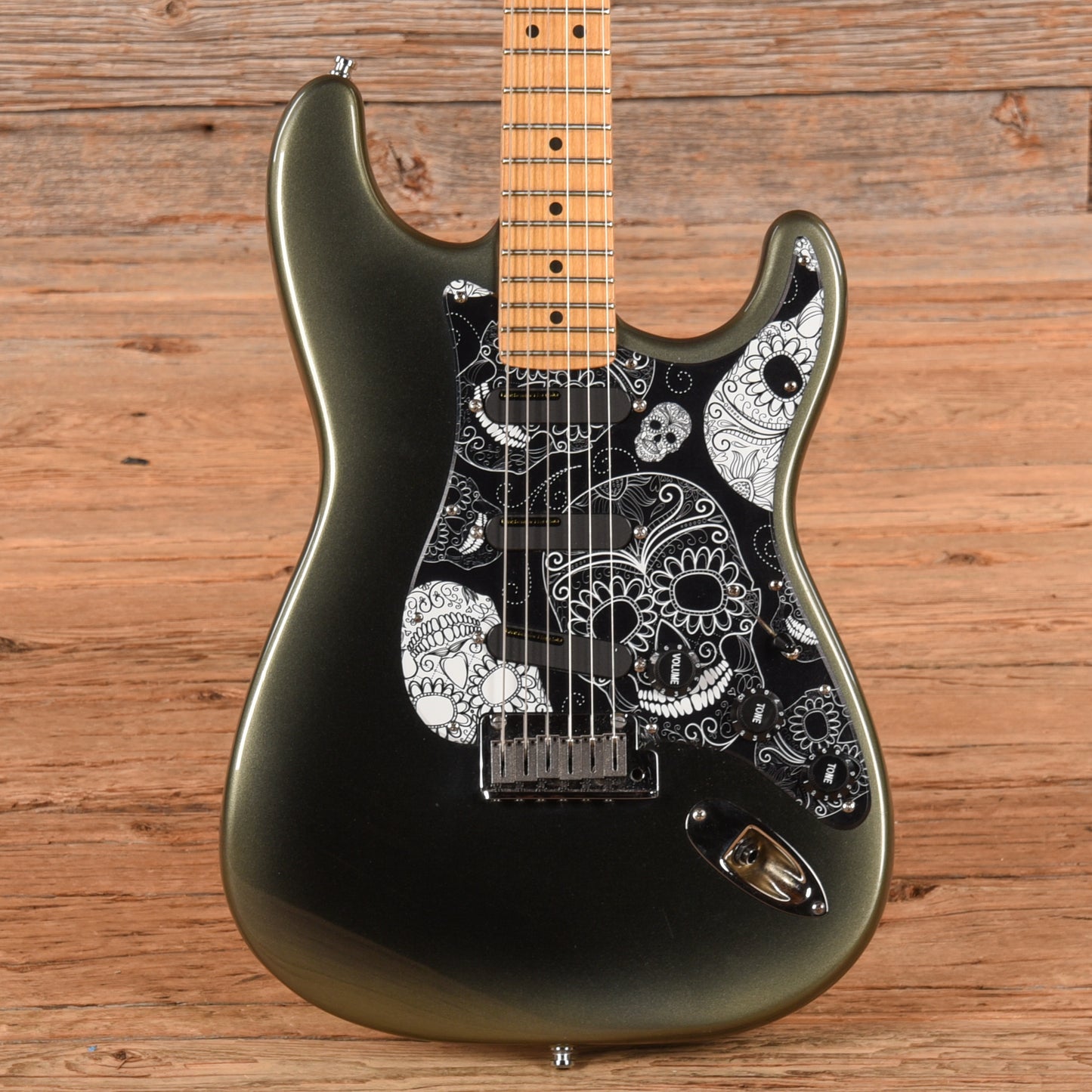Fender American Series Stratocaster Black Pearl Dust 1989 Electric Guitars / Solid Body