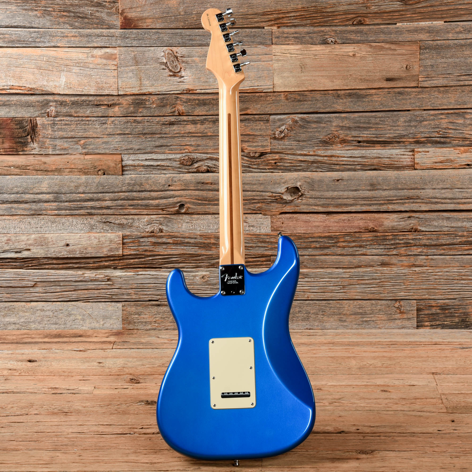 Fender American Series Stratocaster Chrome Blue 2002 Electric Guitars / Solid Body