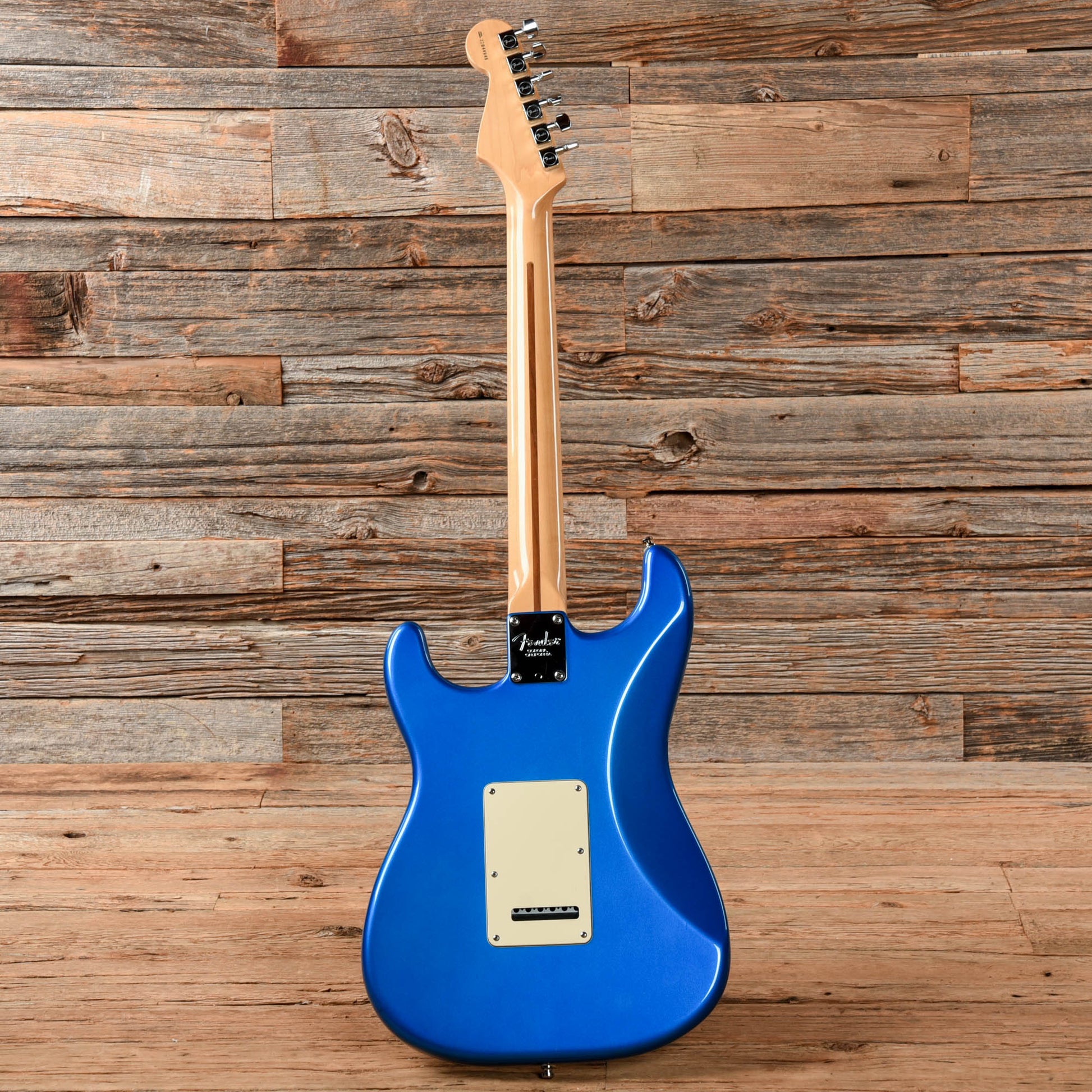 Fender American Series Stratocaster Chrome Blue 2002 Electric Guitars / Solid Body