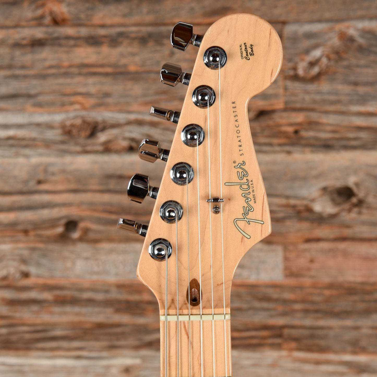 Fender American Series Stratocaster Chrome Blue 2002 Electric Guitars / Solid Body