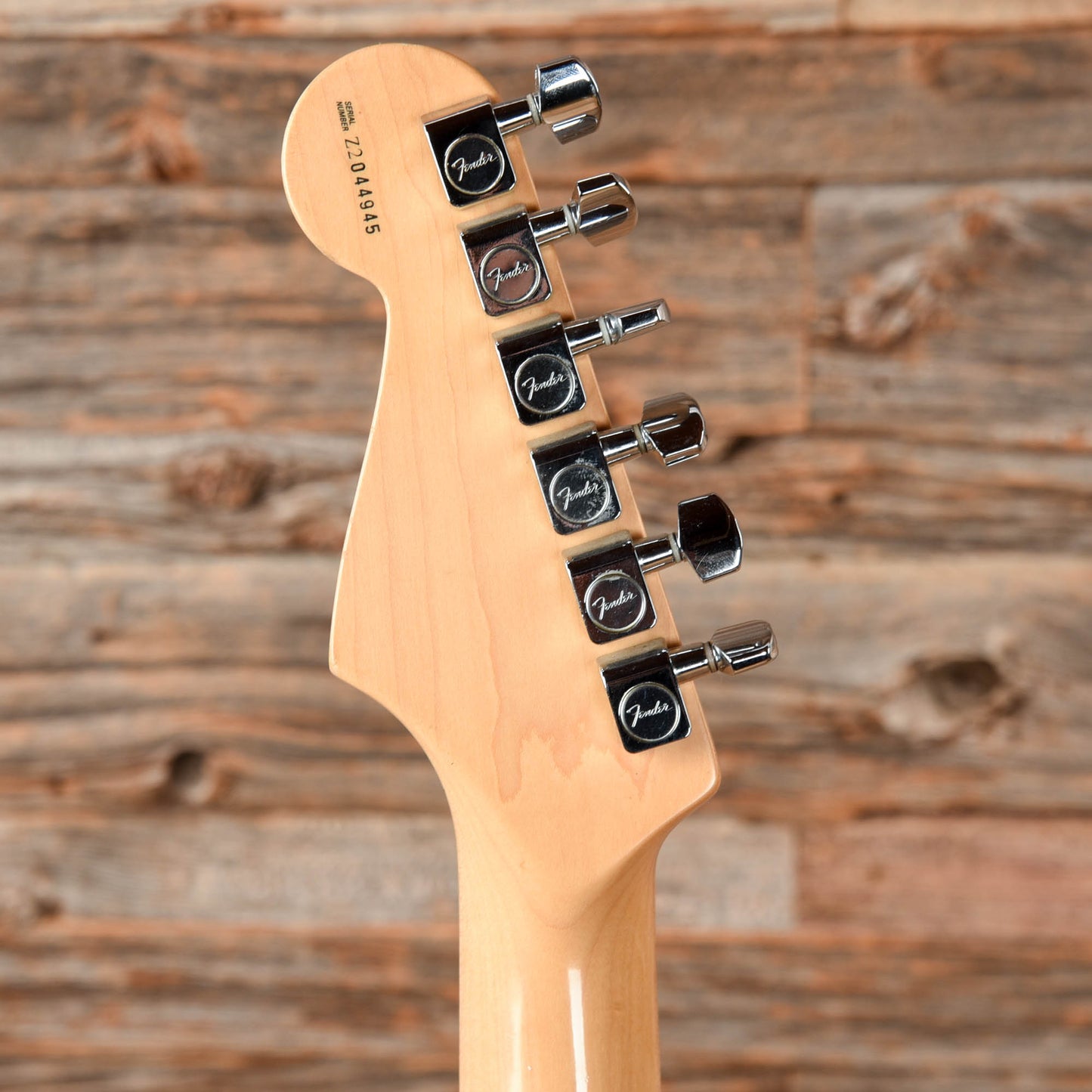 Fender American Series Stratocaster Chrome Blue 2002 Electric Guitars / Solid Body