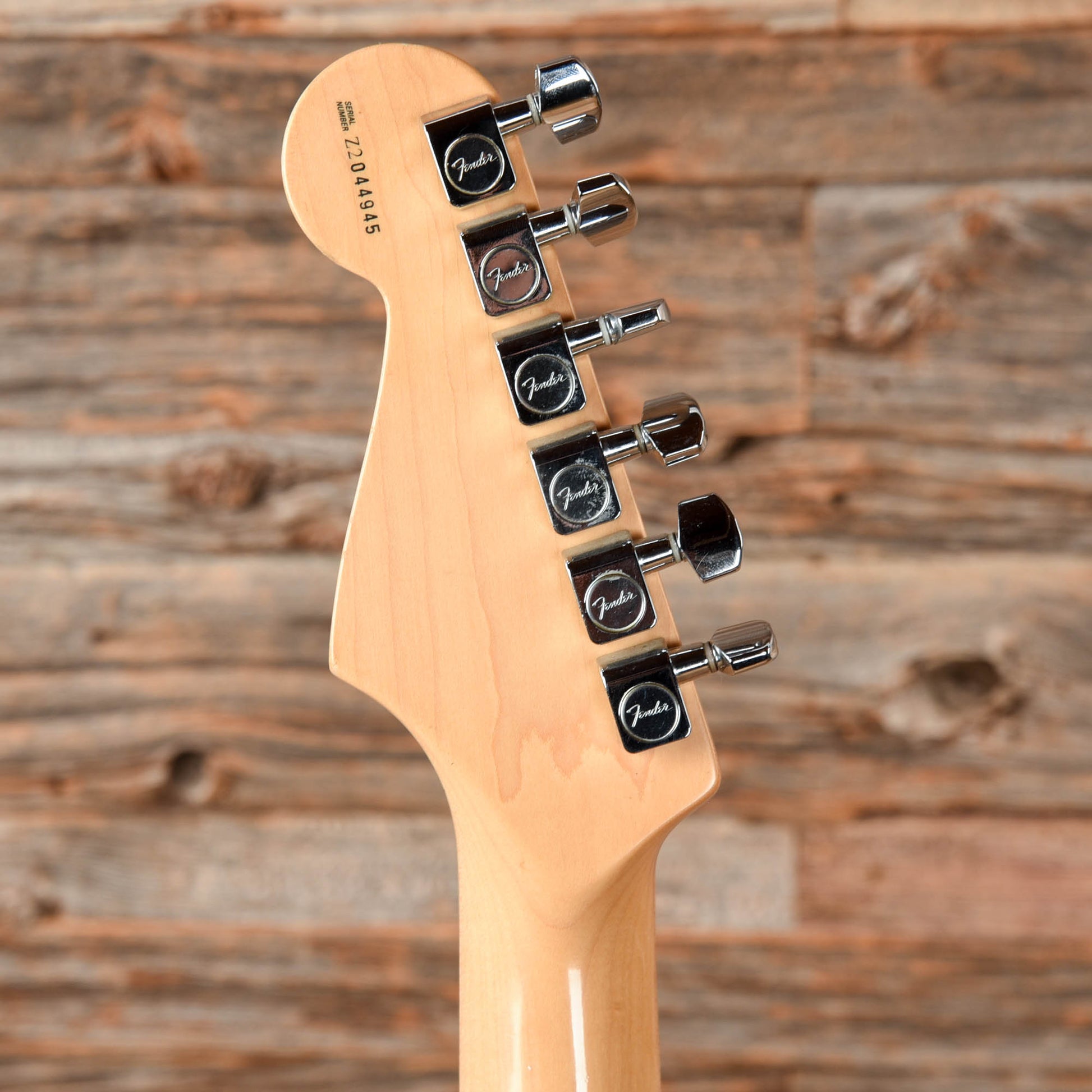 Fender American Series Stratocaster Chrome Blue 2002 Electric Guitars / Solid Body