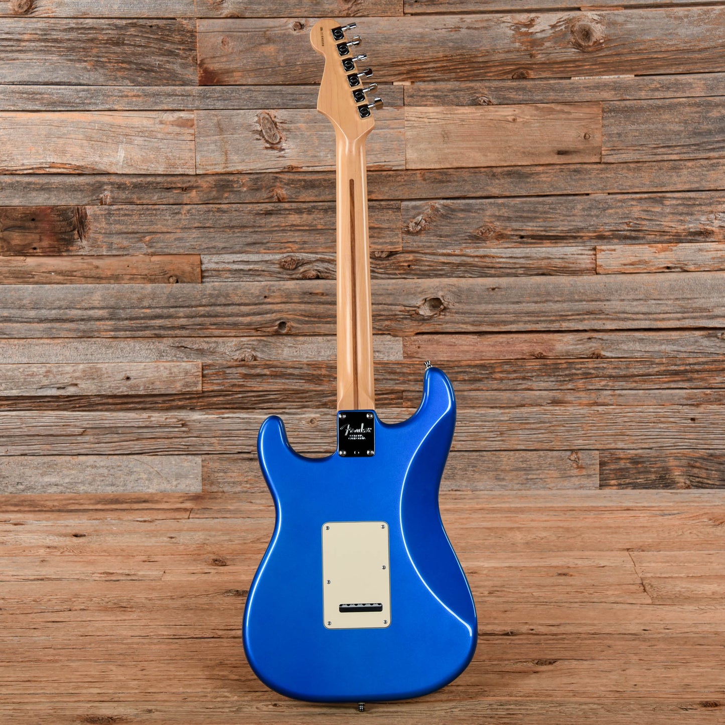 Fender American Series Stratocaster Chrome Blue 2002 Electric Guitars / Solid Body