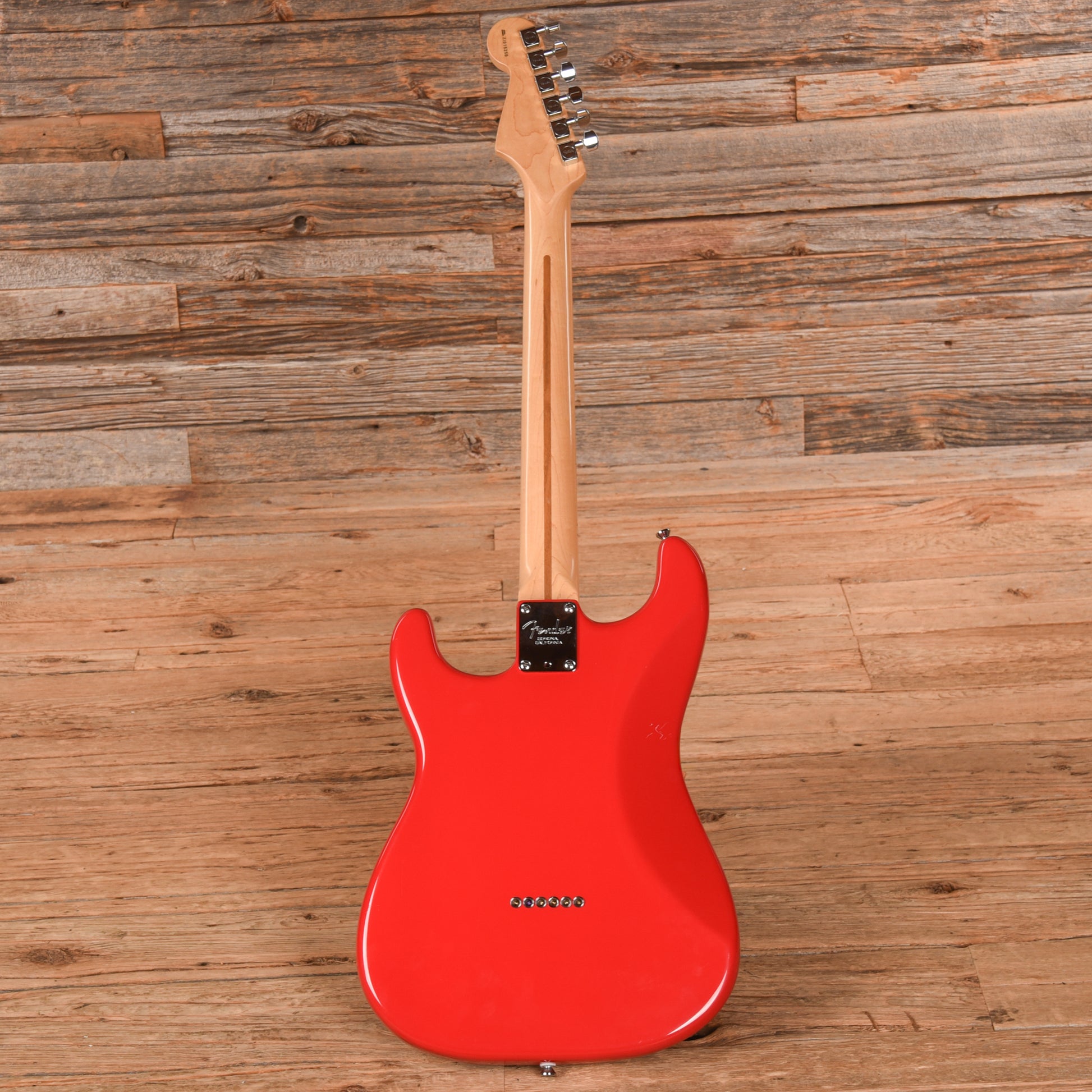 Fender American Series Stratocaster Hardtail Hot Rod Red 2001 Electric Guitars / Solid Body