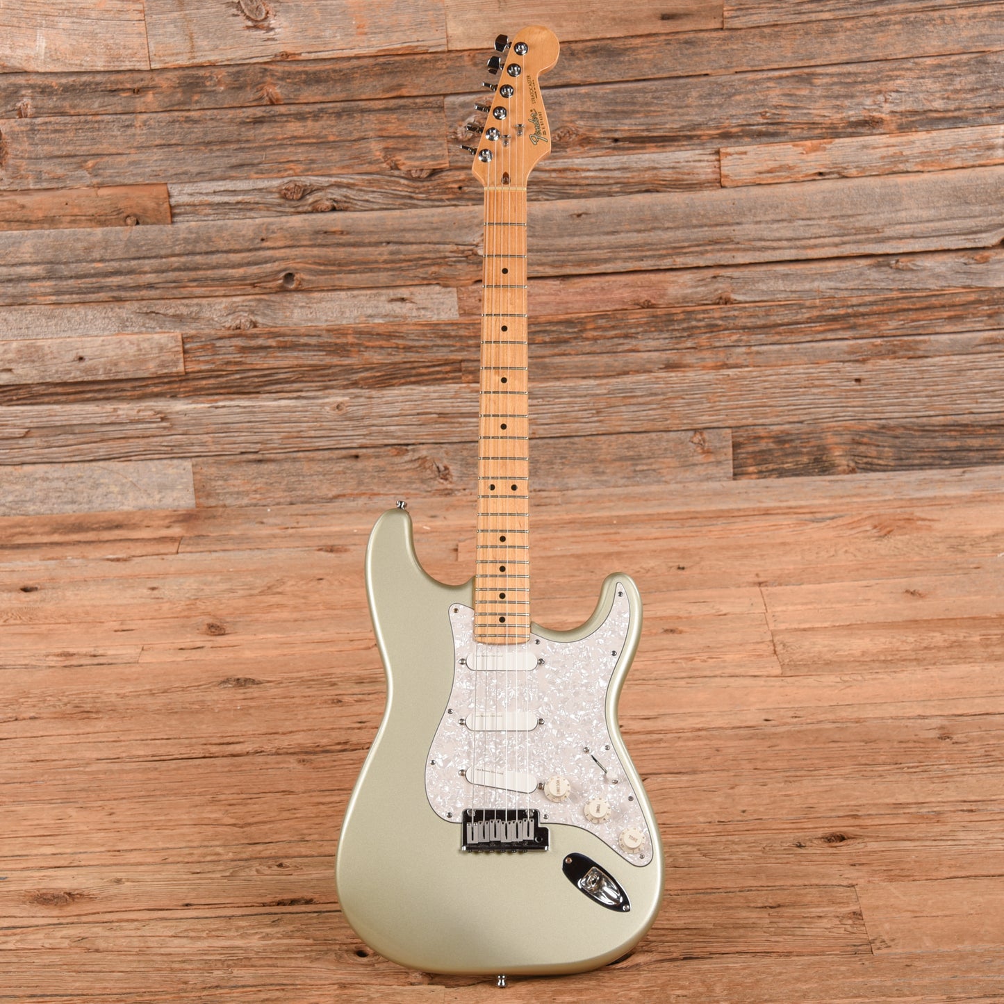 Fender American Series Stratocaster Inca Silver 1991 Electric Guitars / Solid Body