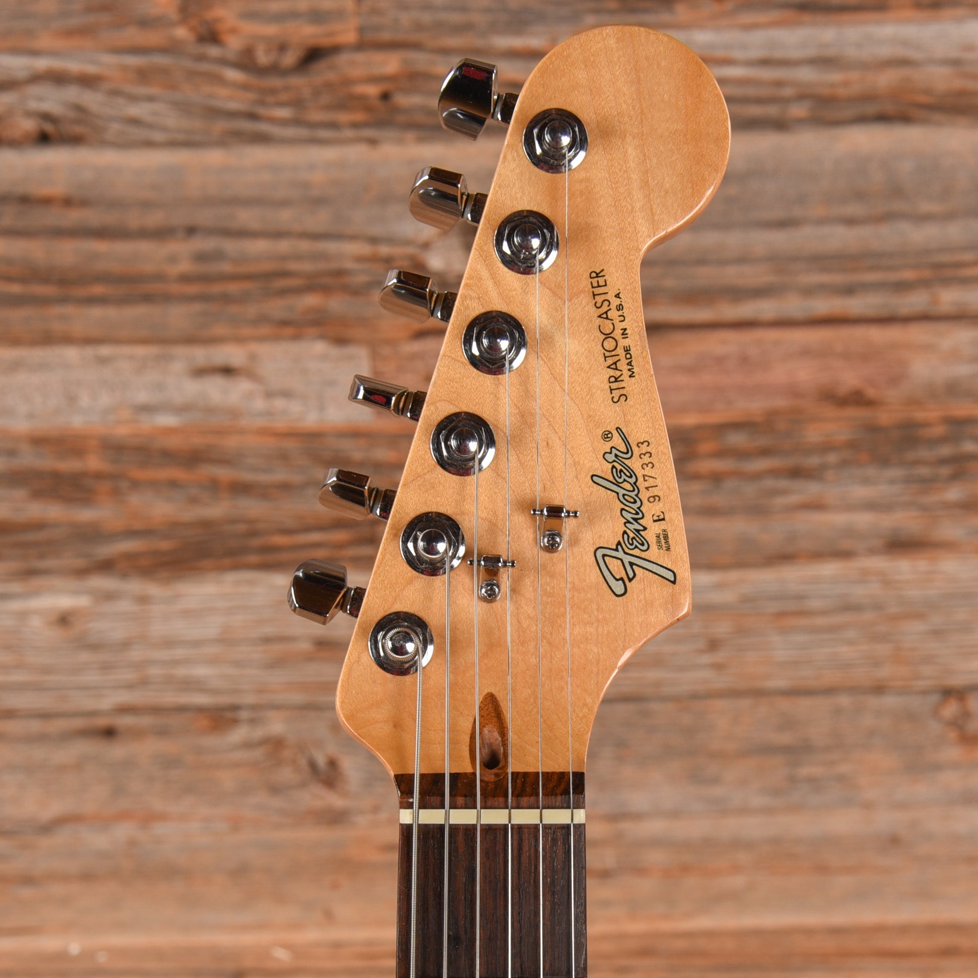 Fender American Series Stratocaster Natural 1989 Electric Guitars / Solid Body