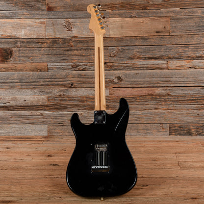 Fender American Series Stratocaster Neck with Unknown Fender Body Black Electric Guitars / Solid Body